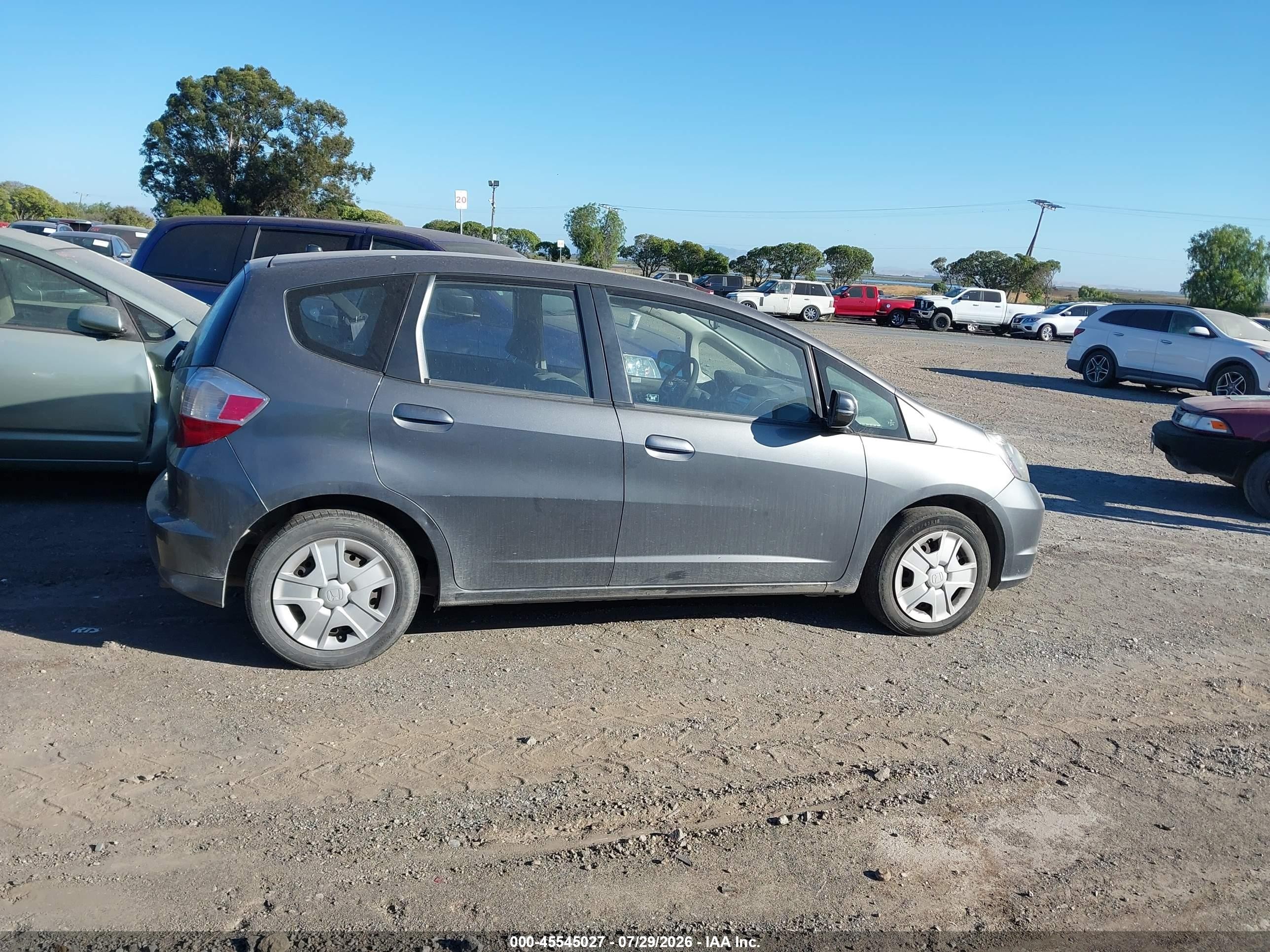 2013 Honda Fit   Gray vin: JHMGE8H3XDC067530
