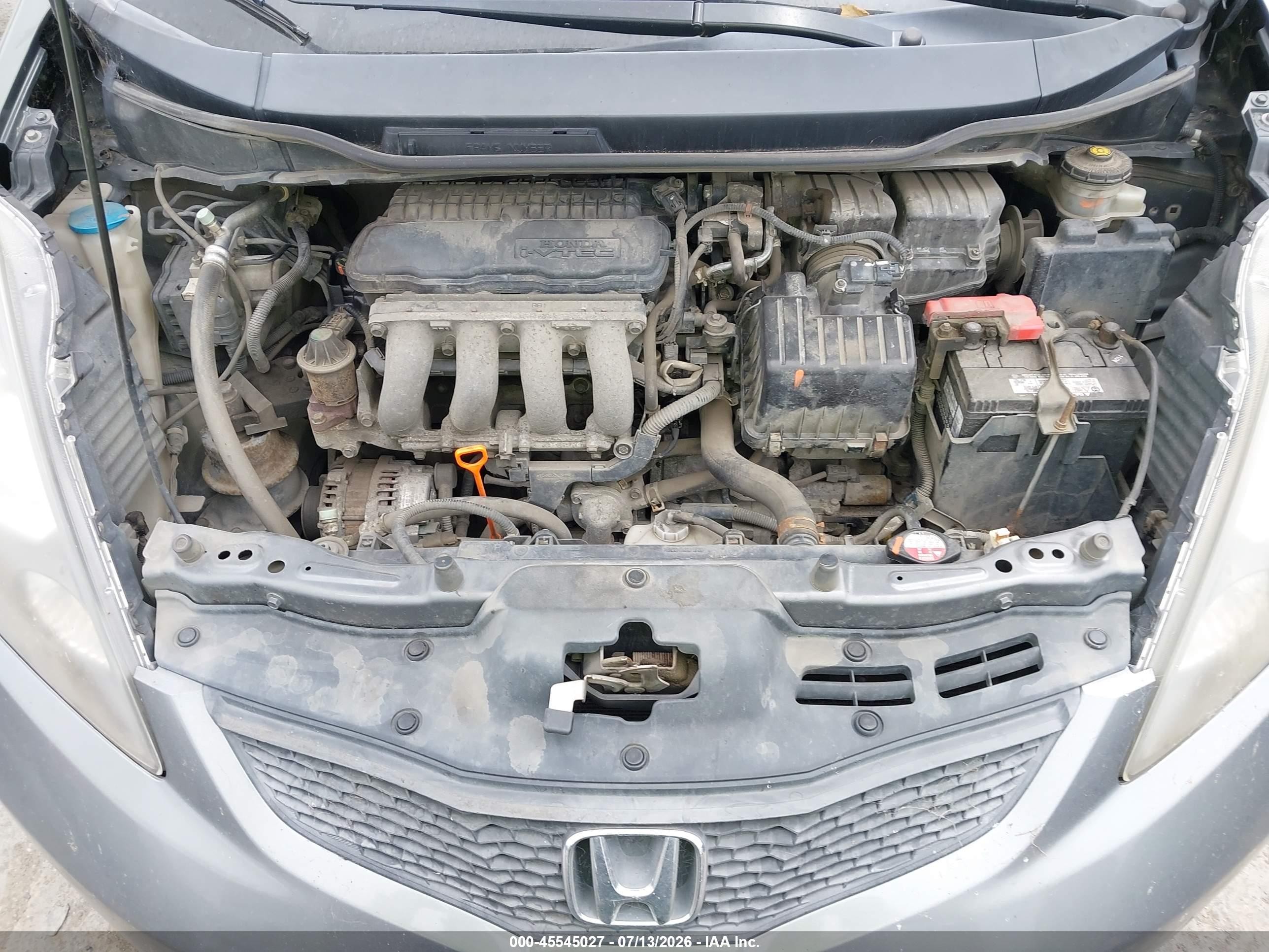 2013 Honda Fit   Gray vin: JHMGE8H3XDC067530