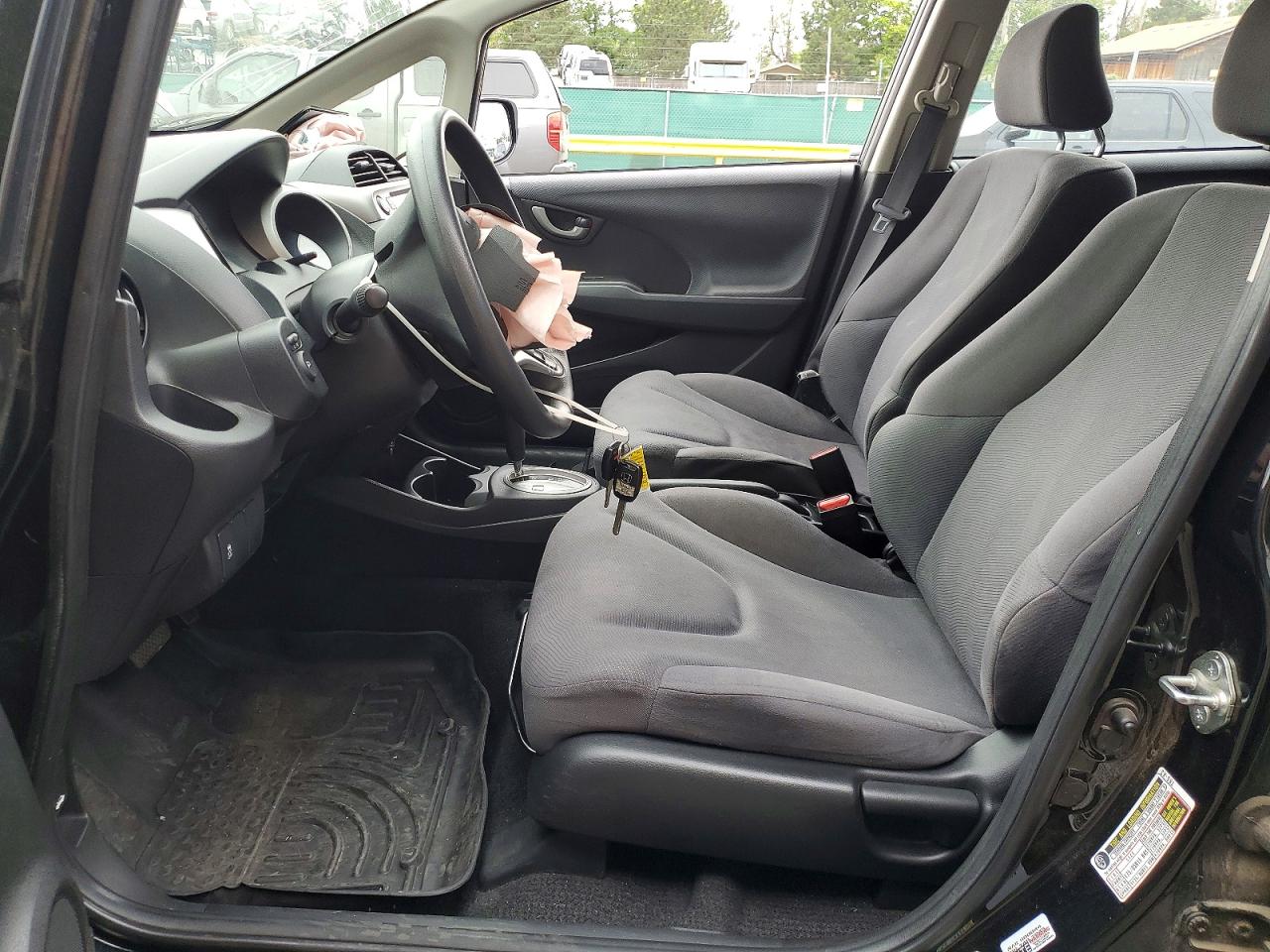 2013 Honda Fit Черный vin: JHMGE8H3XDC069276