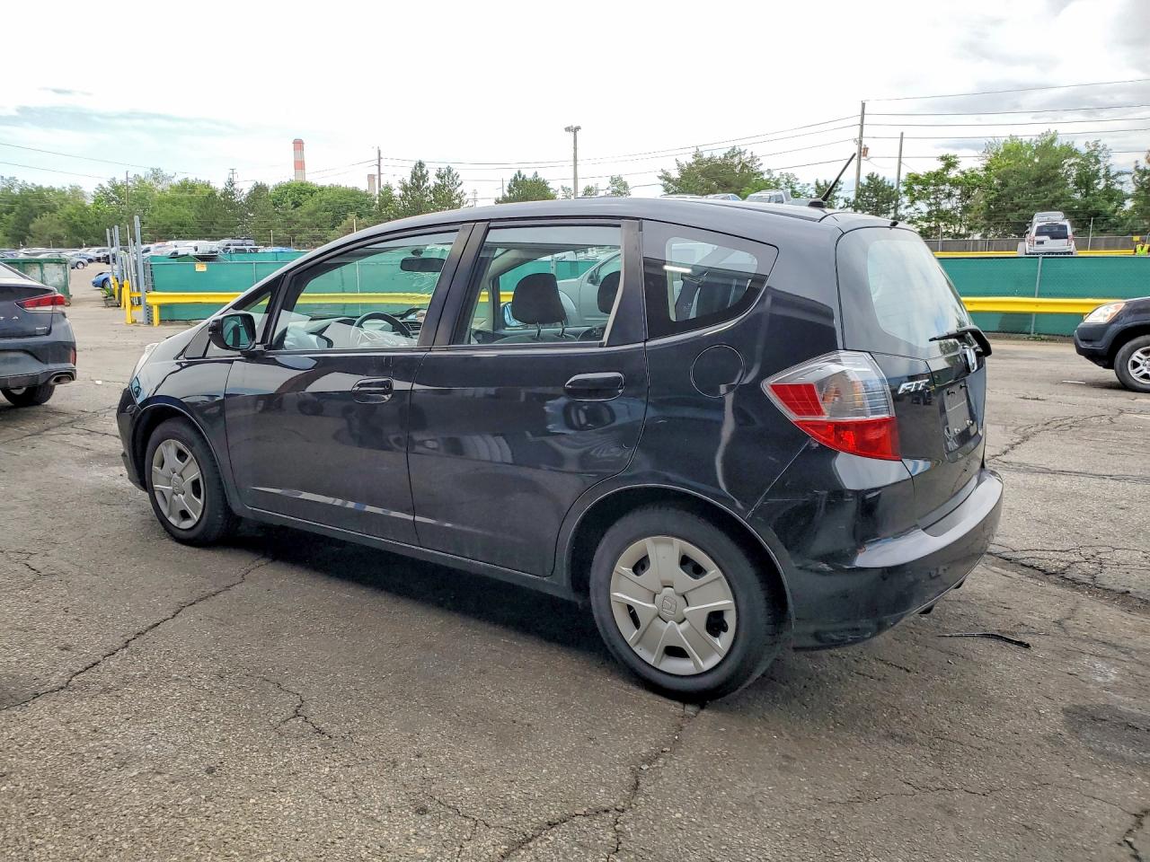 2013 Honda Fit Черный vin: JHMGE8H3XDC069276