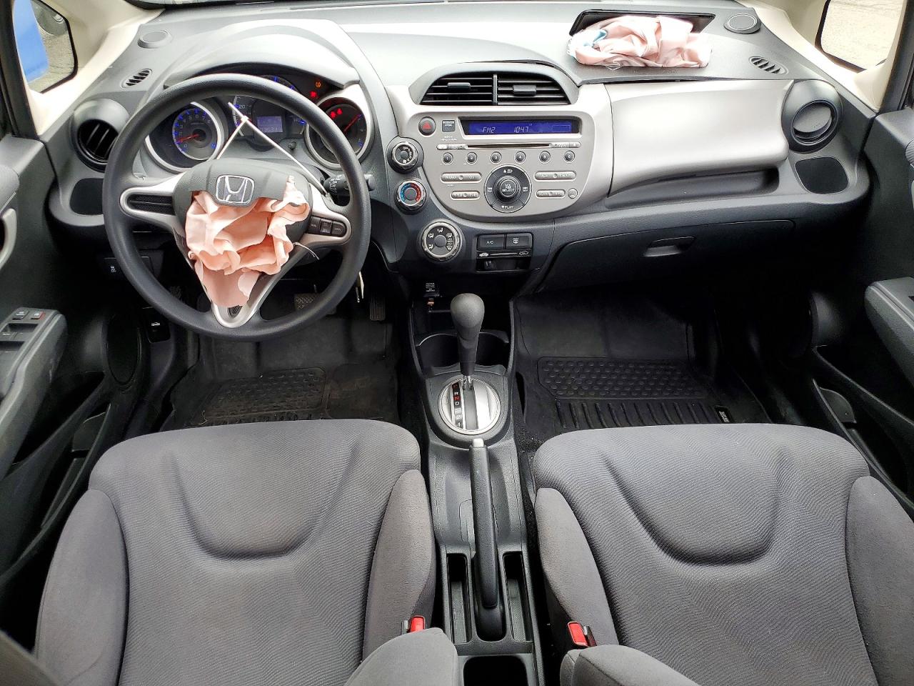 2013 Honda Fit Черный vin: JHMGE8H3XDC069276
