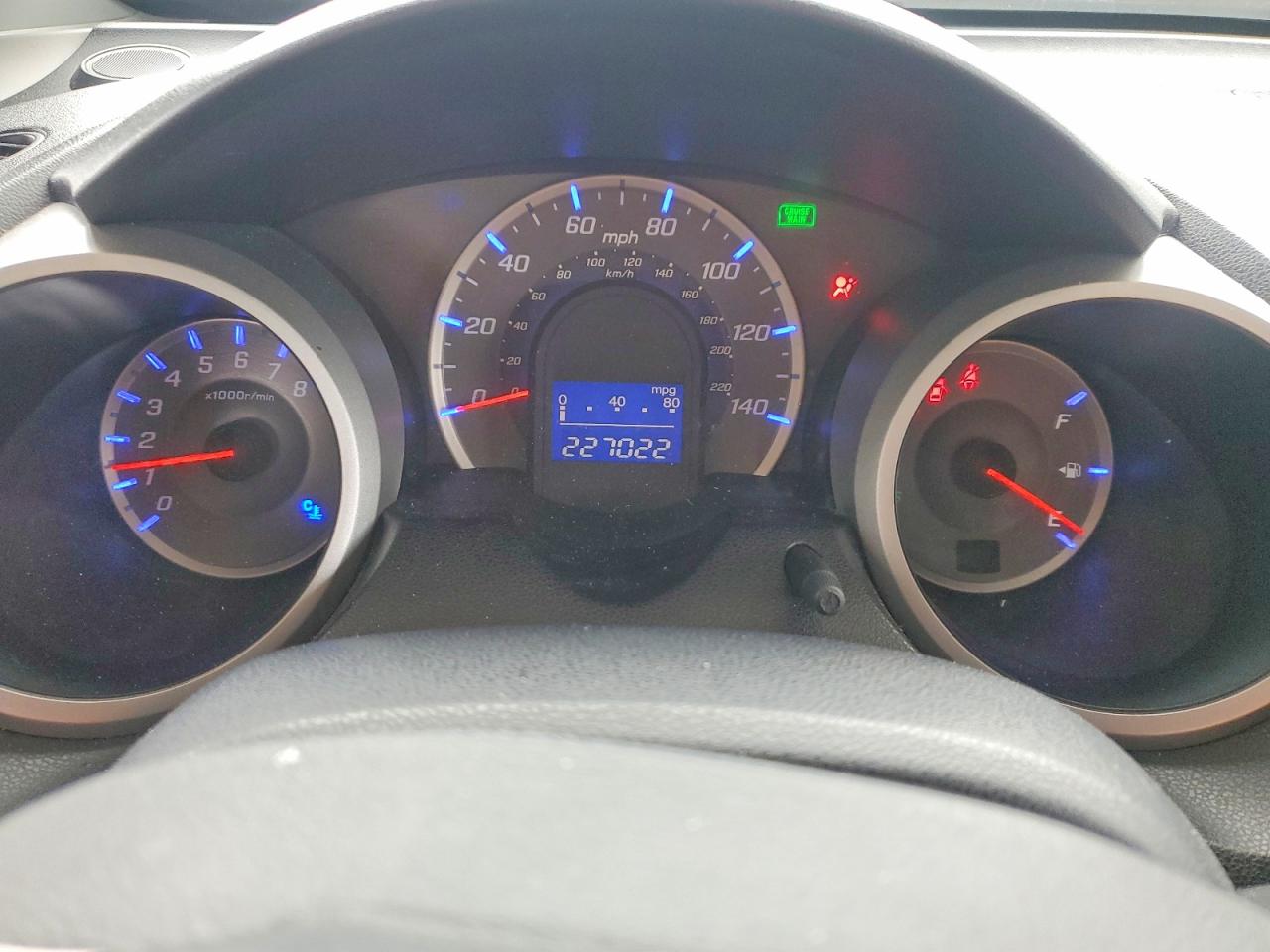 2010 Honda Fit Sport Red vin: JHMGE8H40AC002383