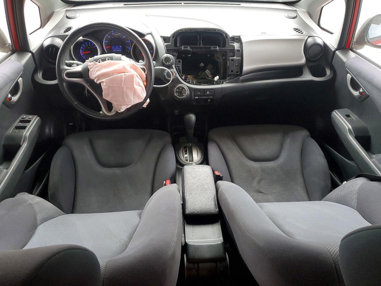 2010 Honda Fit Sport Red vin: JHMGE8H40AC002383