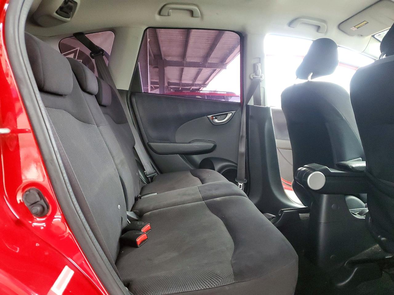2010 Honda Fit Sport Red vin: JHMGE8H40AC002383