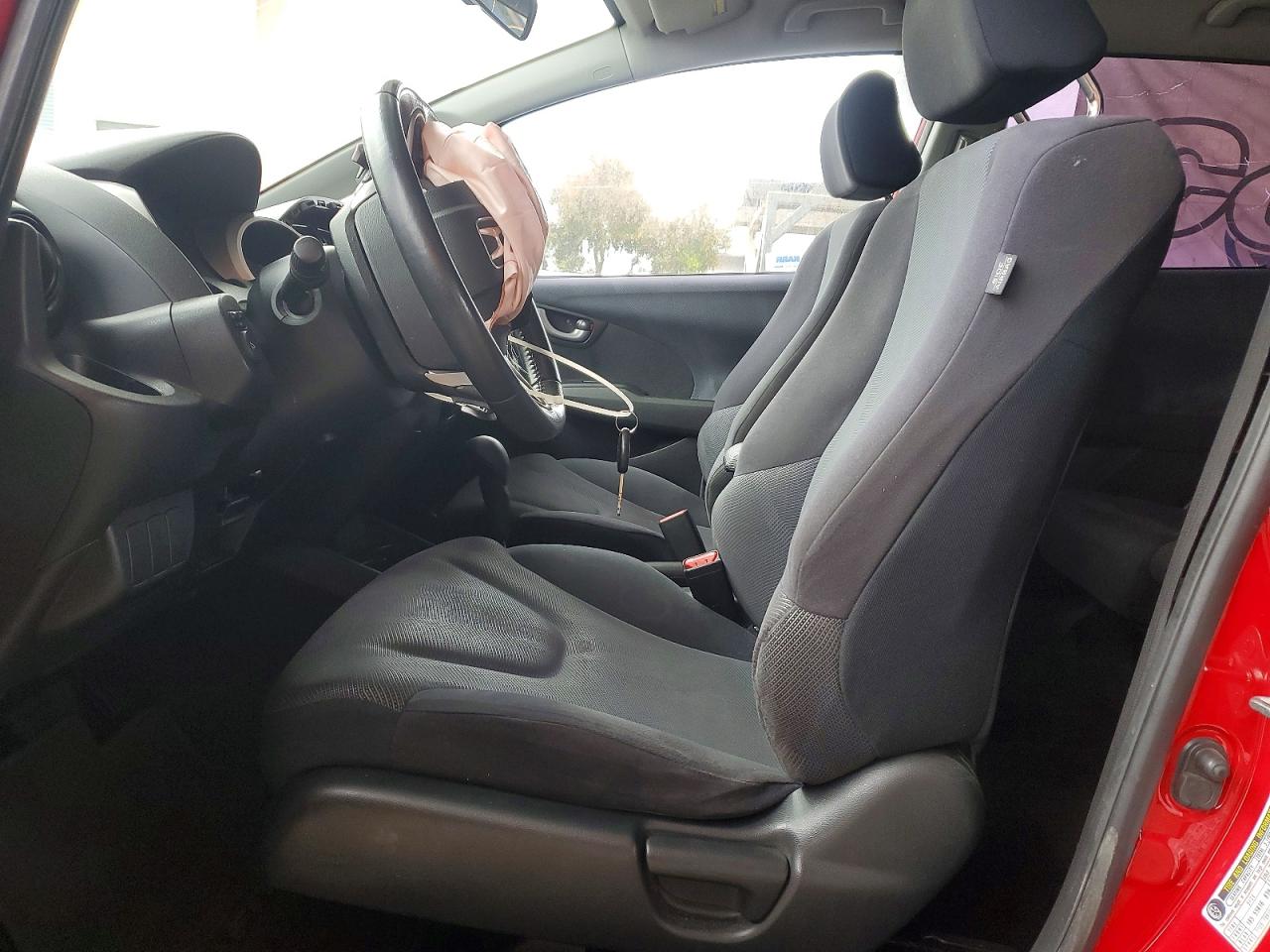 2010 Honda Fit Sport Red vin: JHMGE8H40AC002383