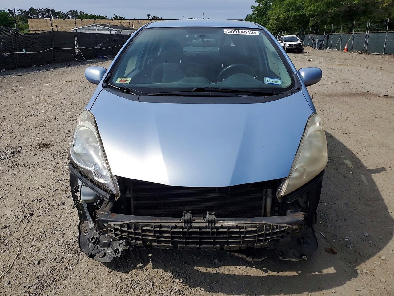 2010 Honda Fit Sport Blue vin: JHMGE8H40AC006918