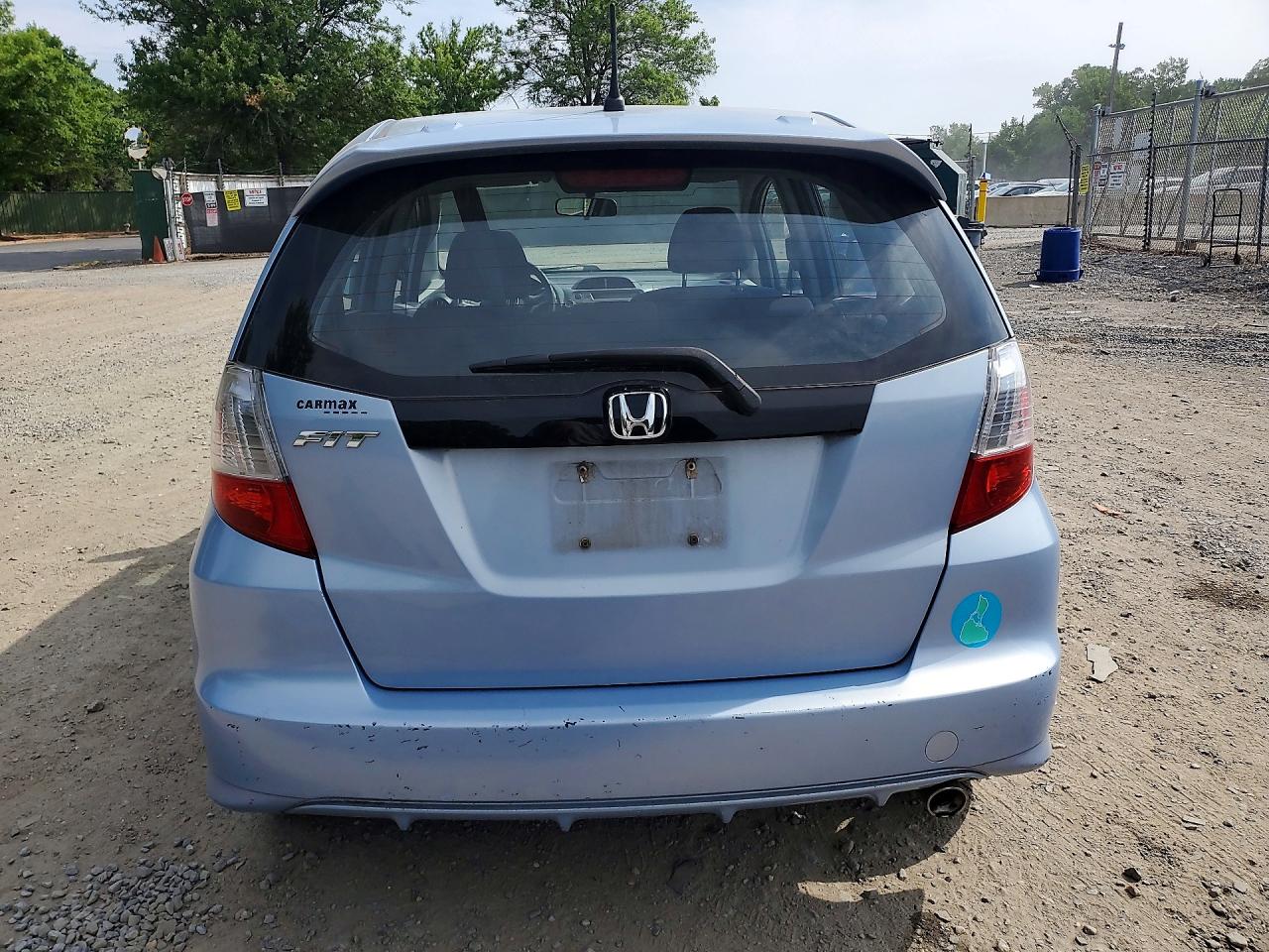 2010 Honda Fit Sport Blue vin: JHMGE8H40AC006918