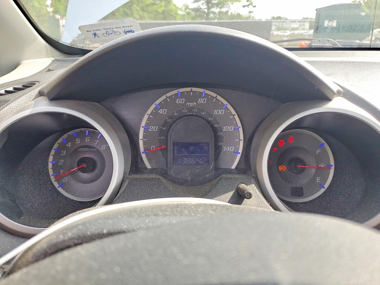 2010 Honda Fit Sport Blue vin: JHMGE8H40AC006918
