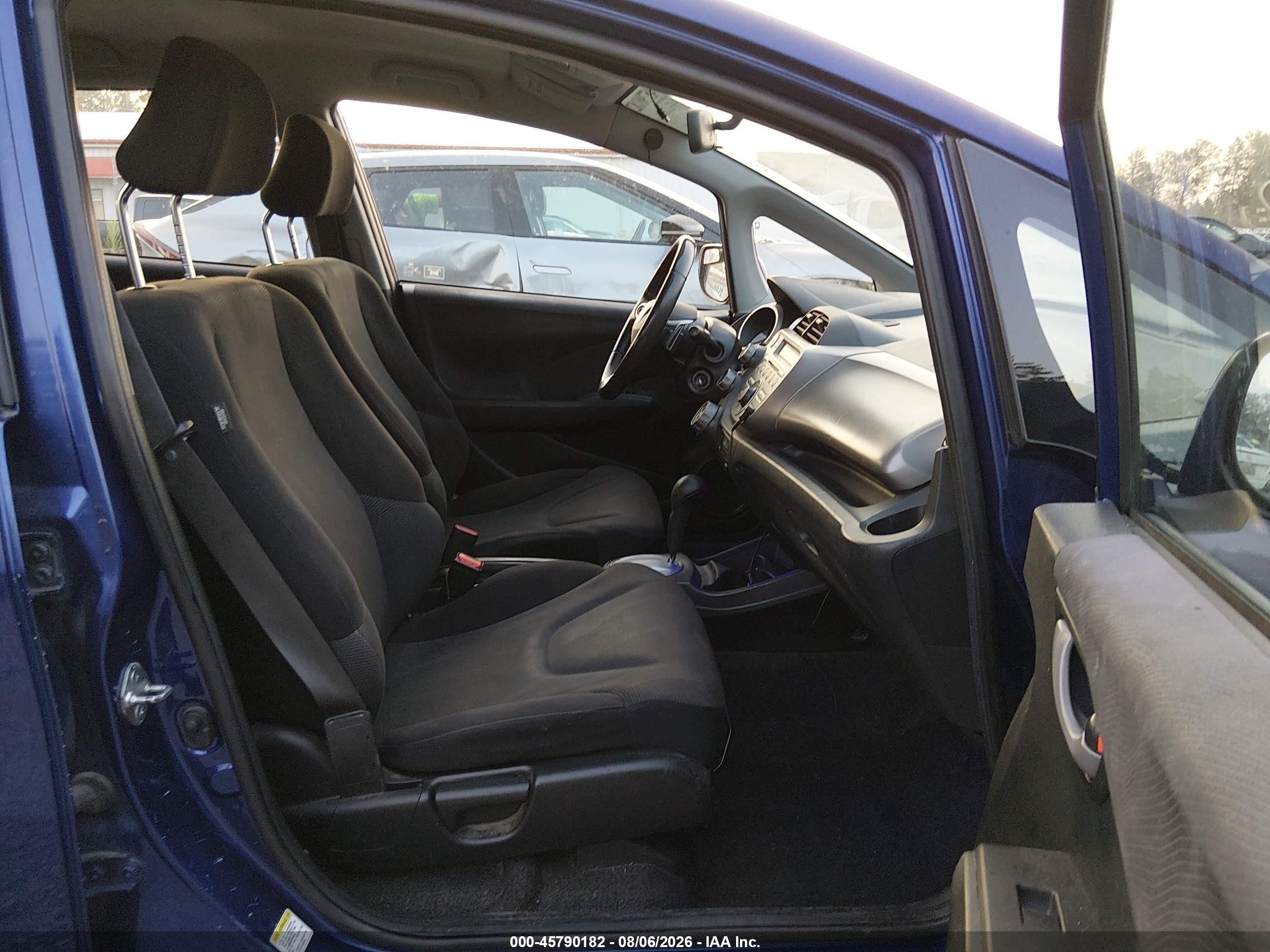 2010 Honda Fit Sport Синий vin: JHMGE8H40AC022441