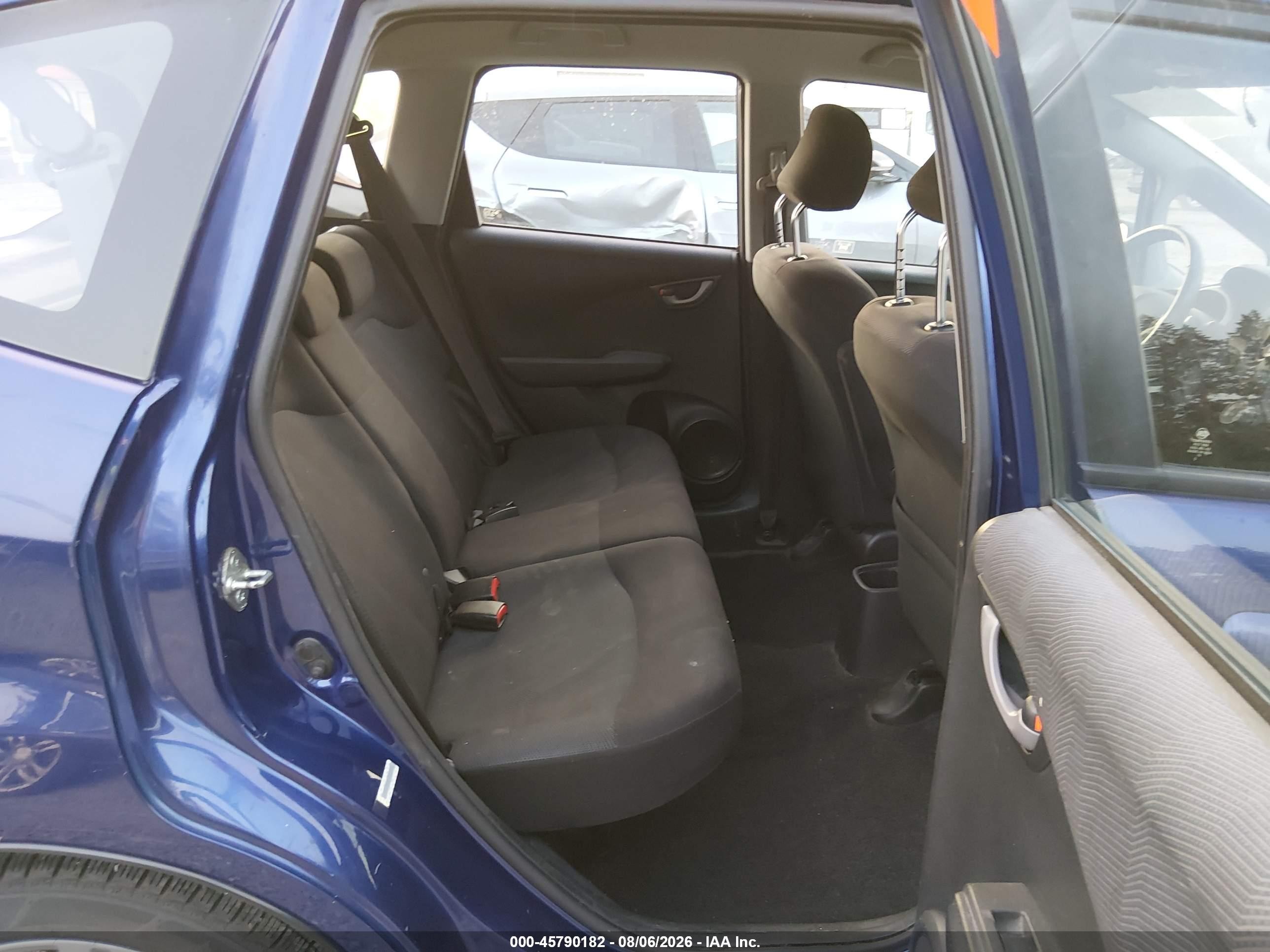 2010 Honda Fit Sport Синий vin: JHMGE8H40AC022441