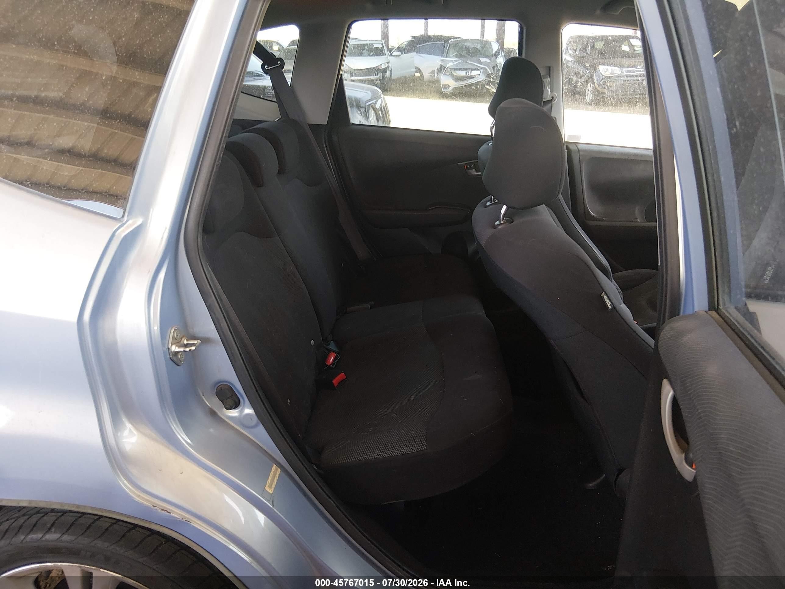 2010 Honda Fit Sport Blue vin: JHMGE8H40AC023184