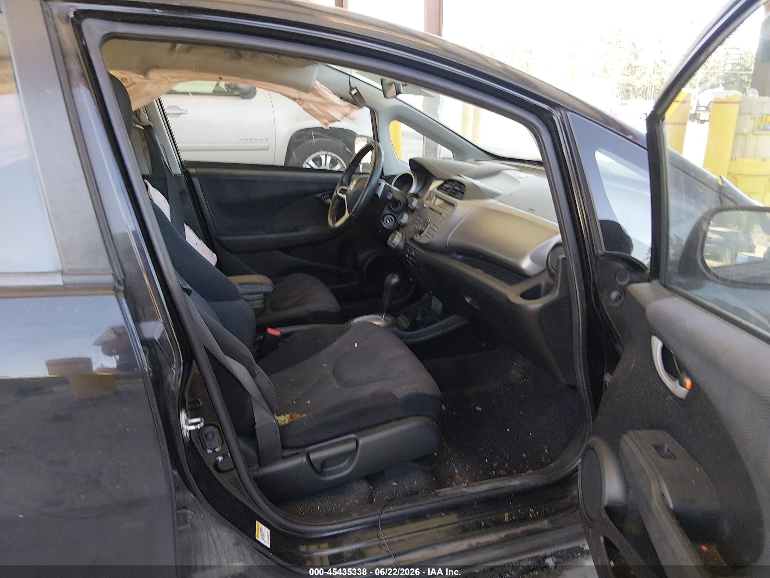 2010 Honda Fit Sport Black vin: JHMGE8H40AS002213