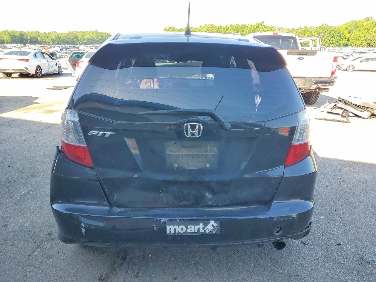 2010 Honda Fit Sport Черный vin: JHMGE8H40AS016922