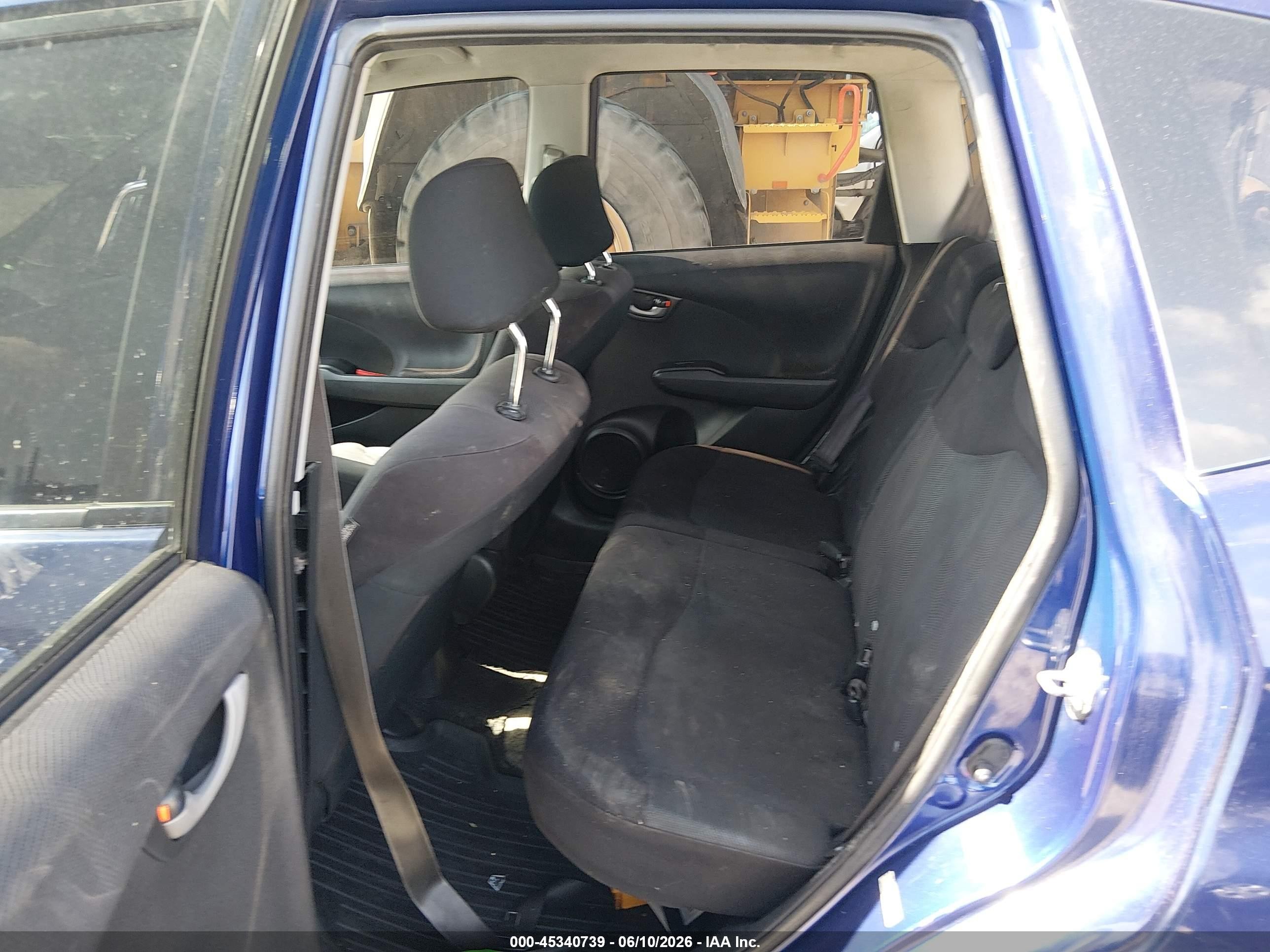 2010 Honda Fit Sport Blue vin: JHMGE8H40AS021778