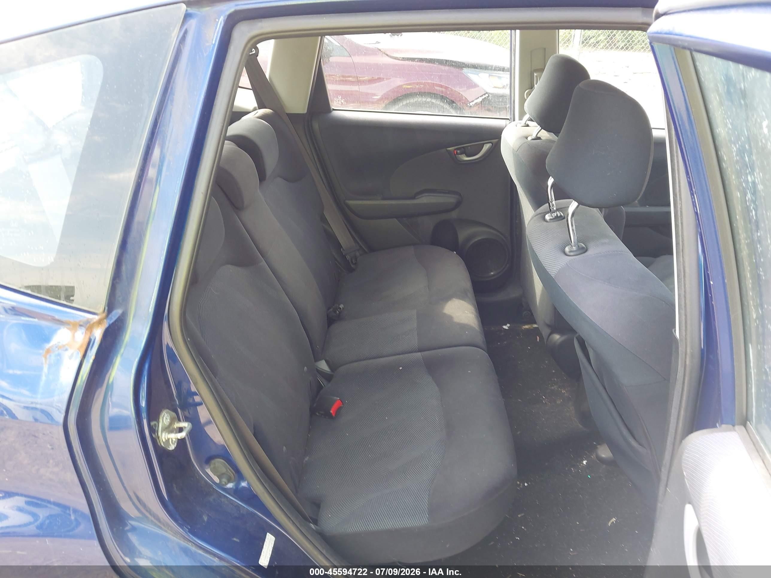 2010 Honda Fit Sport Blue vin: JHMGE8H40AS028293
