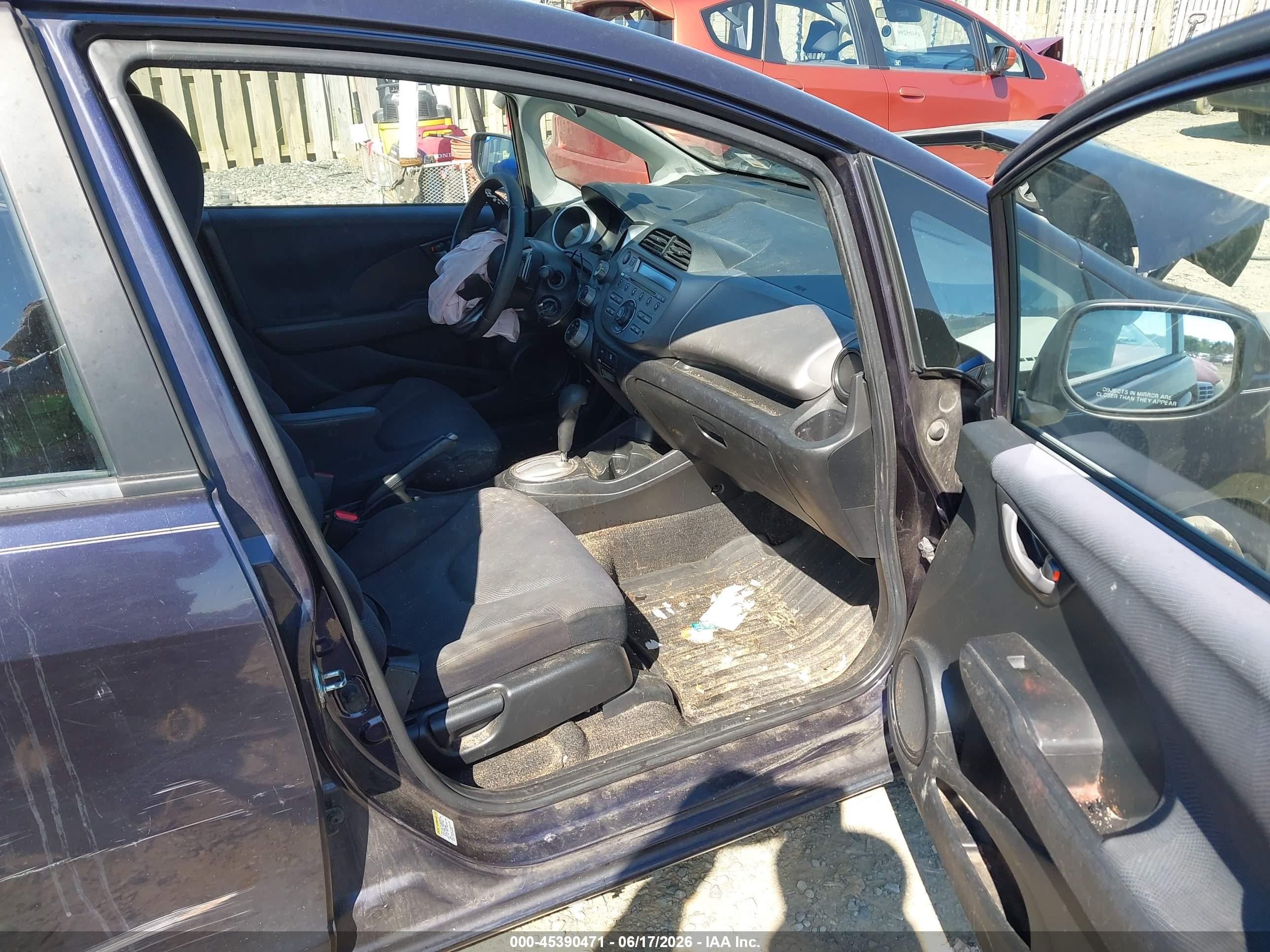 2010 Honda Fit Sport Navy vin: JHMGE8H41AC008287