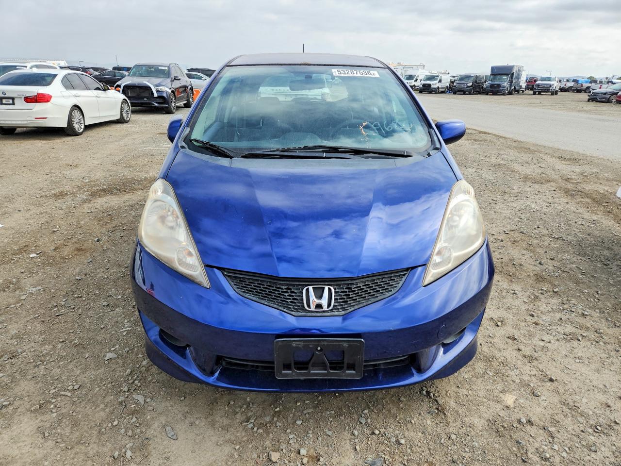2010 Honda Fit Sport Blue vin: JHMGE8H41AC009620
