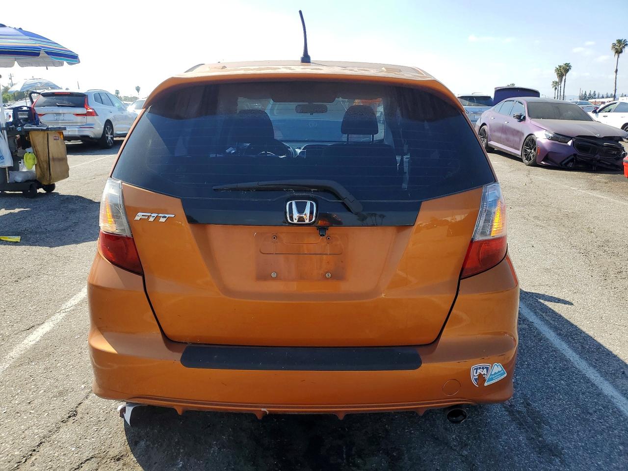 2010 Honda Fit Sport Оранжевый vin: JHMGE8H41AC021279