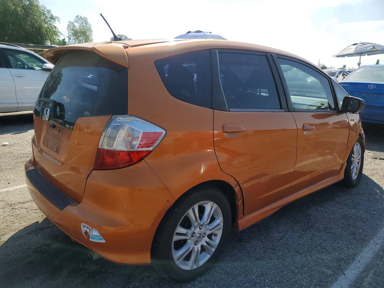 2010 Honda Fit Sport Оранжевый vin: JHMGE8H41AC021279