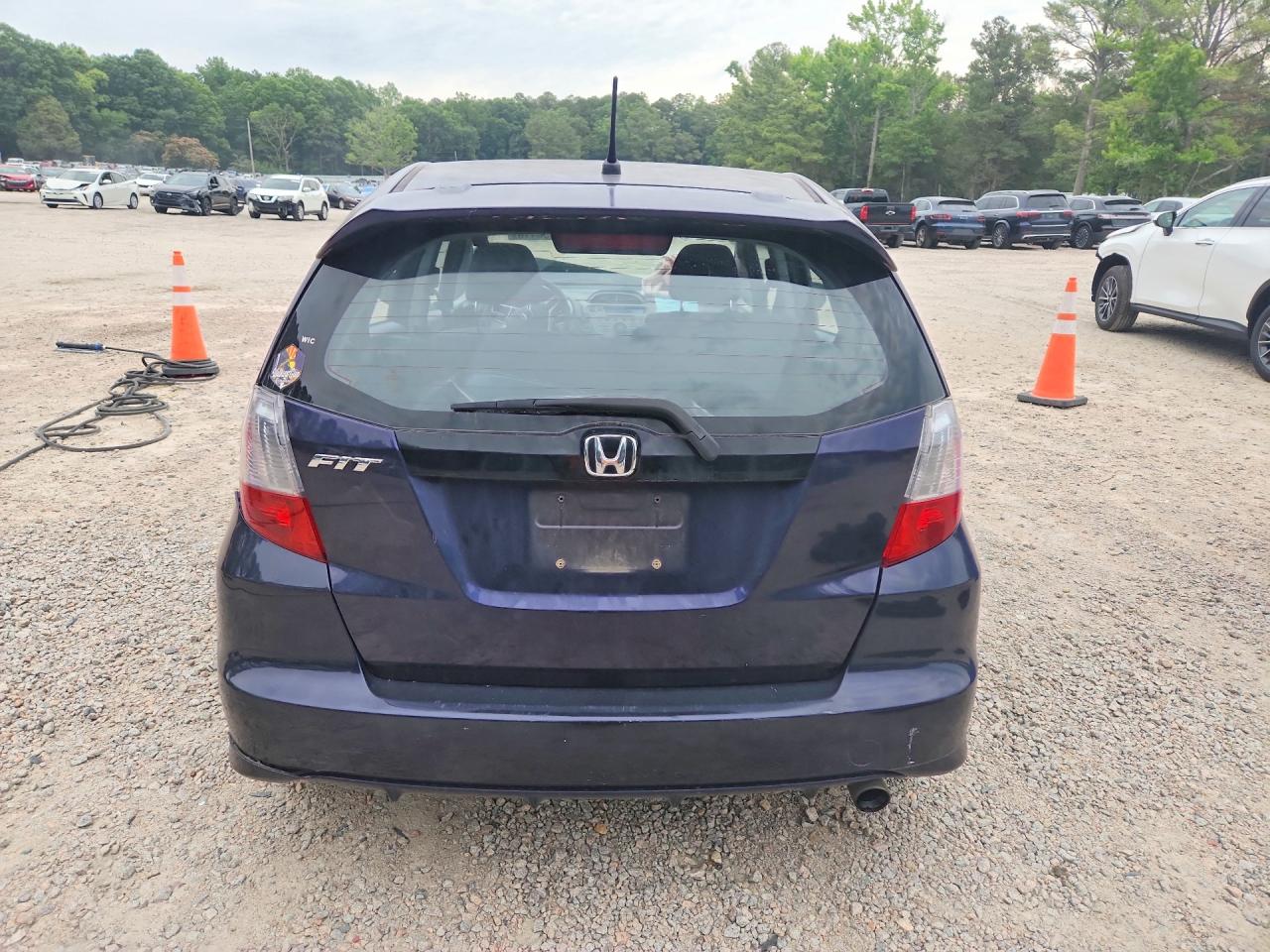 2010 Honda Fit Sport Blue vin: JHMGE8H41AC030807