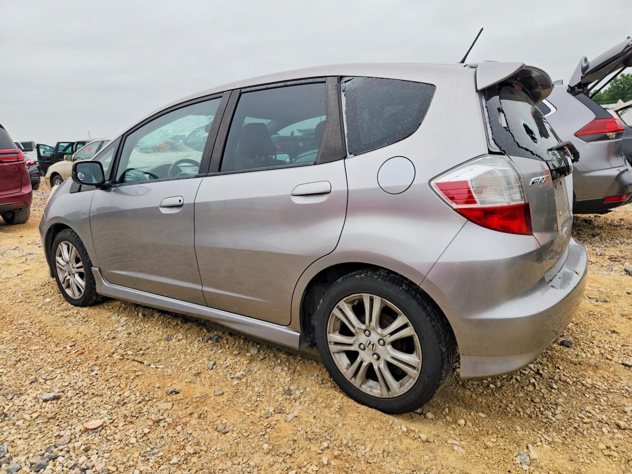 2010 Honda Fit Sport Silver vin: JHMGE8H41AS001023