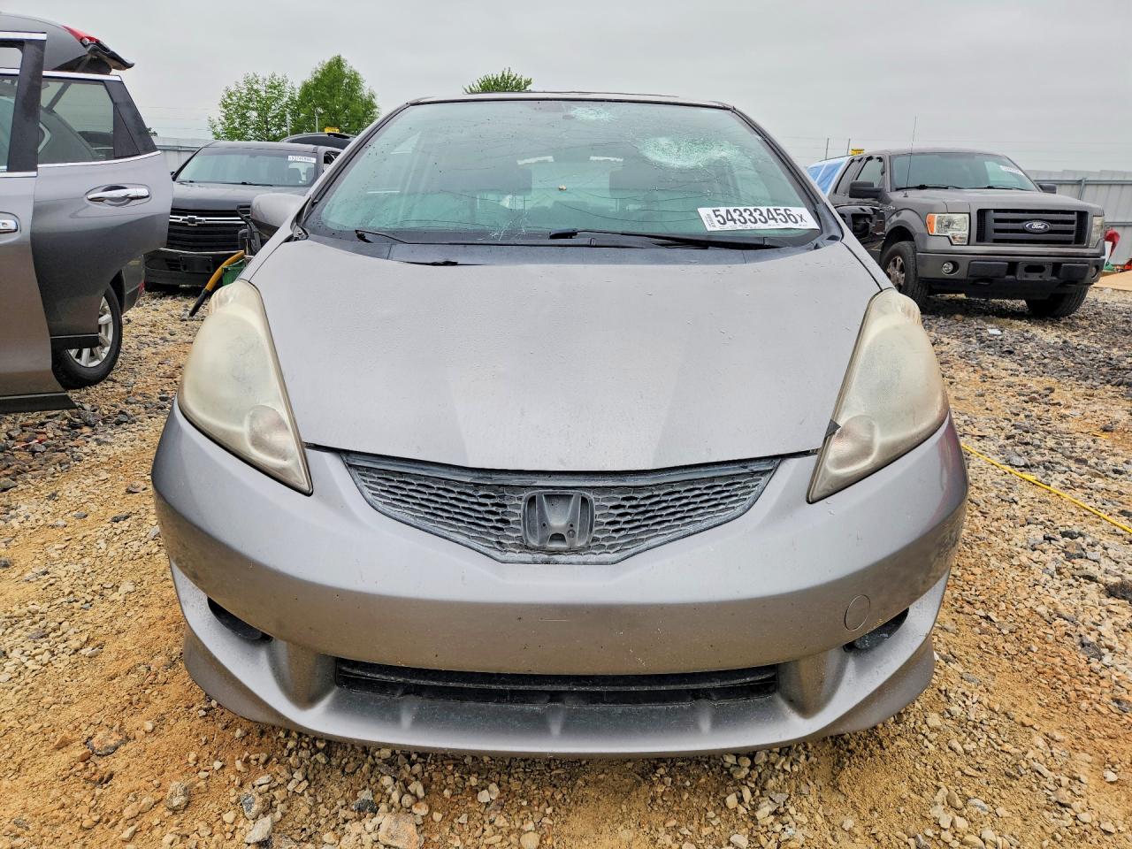 2010 Honda Fit Sport Silver vin: JHMGE8H41AS001023