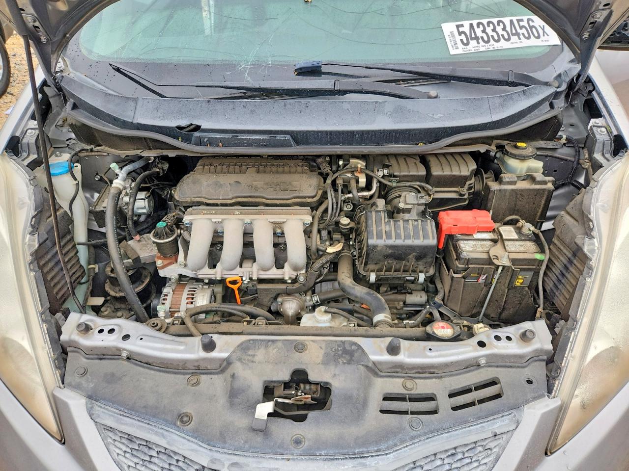 2010 Honda Fit Sport Silver vin: JHMGE8H41AS001023