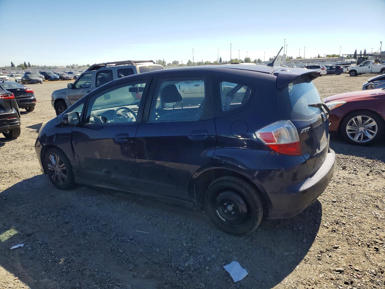 2010 Honda Fit Sport Blue vin: JHMGE8H41AS002334
