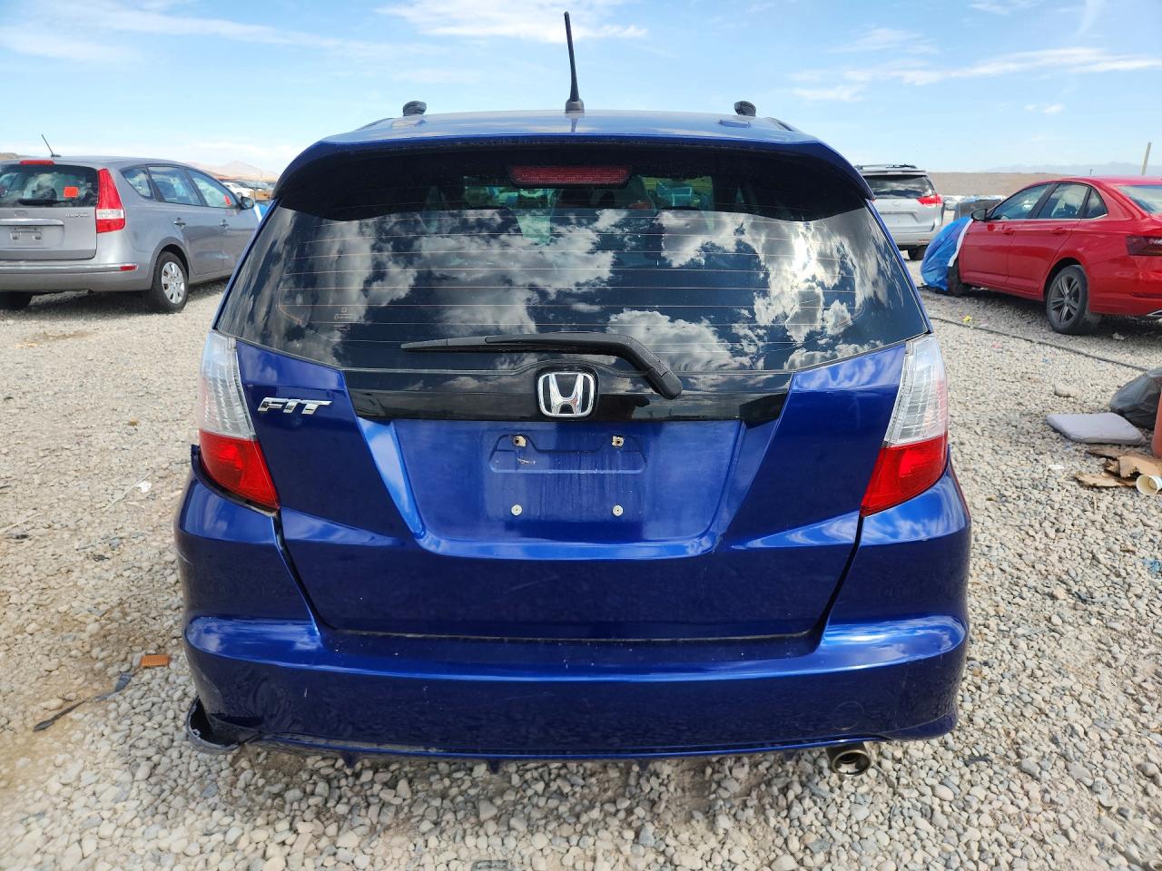 2010 Honda Fit Sport Blue vin: JHMGE8H41AS005301