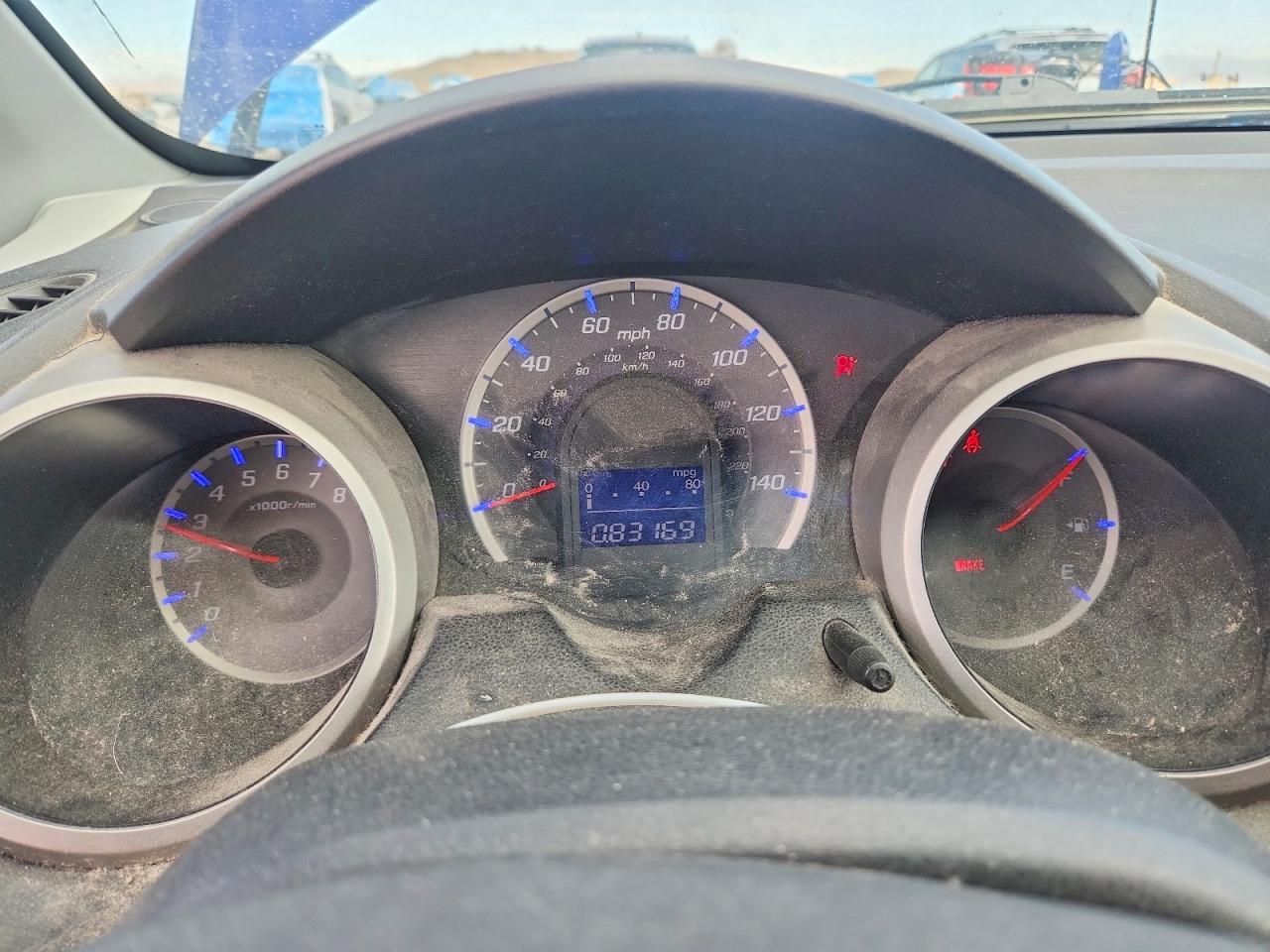 2010 Honda Fit Sport Blue vin: JHMGE8H41AS005301