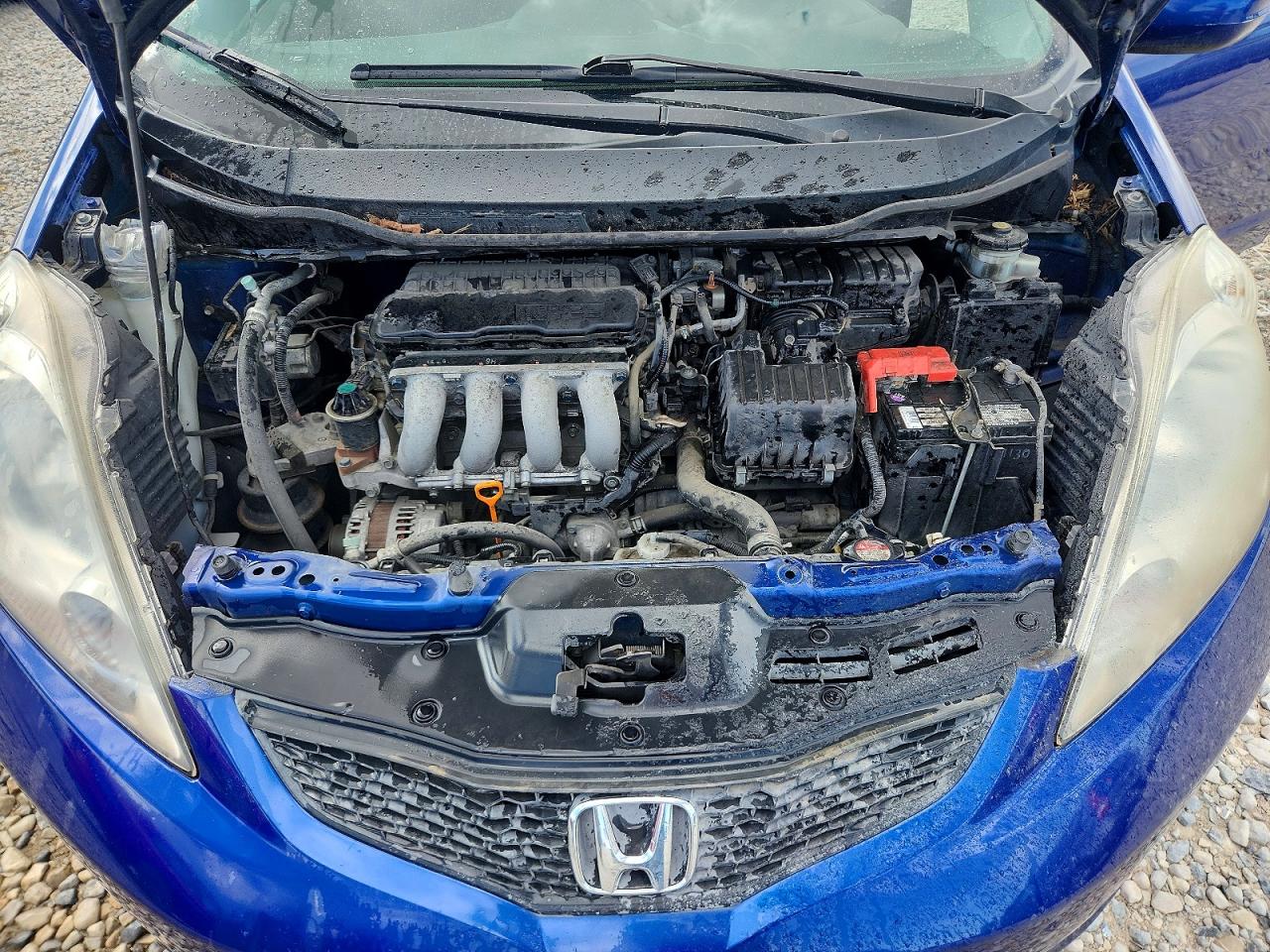 2010 Honda Fit Sport Blue vin: JHMGE8H41AS005301