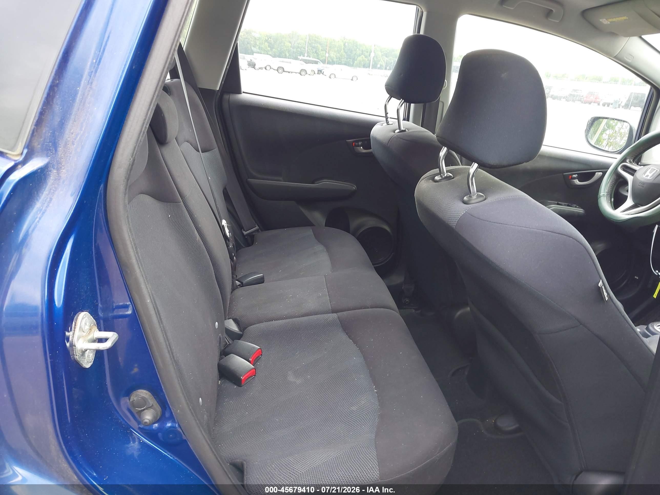 2010 Honda Fit Sport Blue vin: JHMGE8H41AS010367