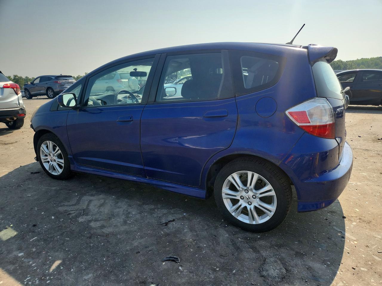 2010 Honda Fit Sport Blue vin: JHMGE8H41AS020204