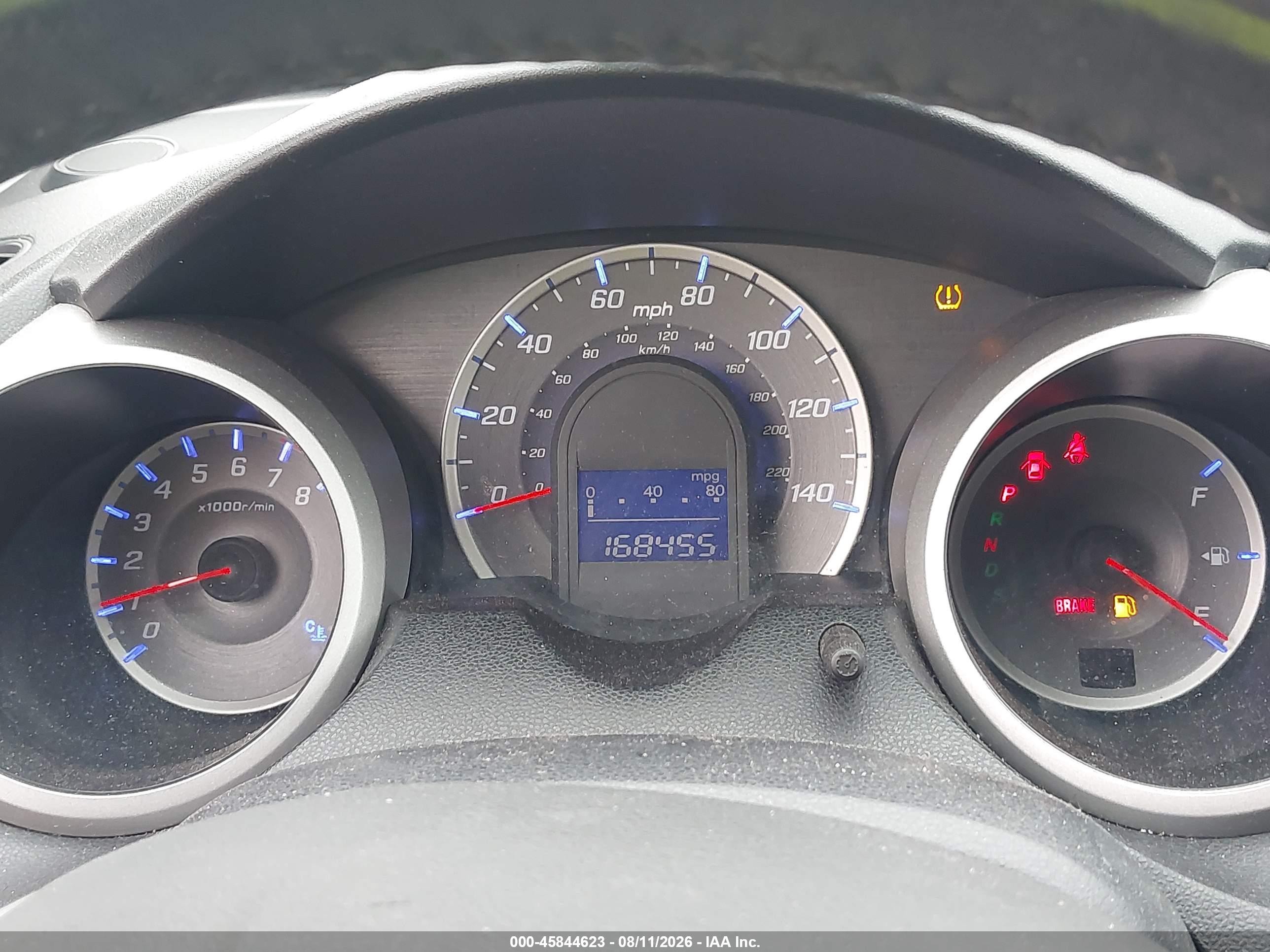 2010 Honda Fit Sport Оранжевый vin: JHMGE8H42AS008949