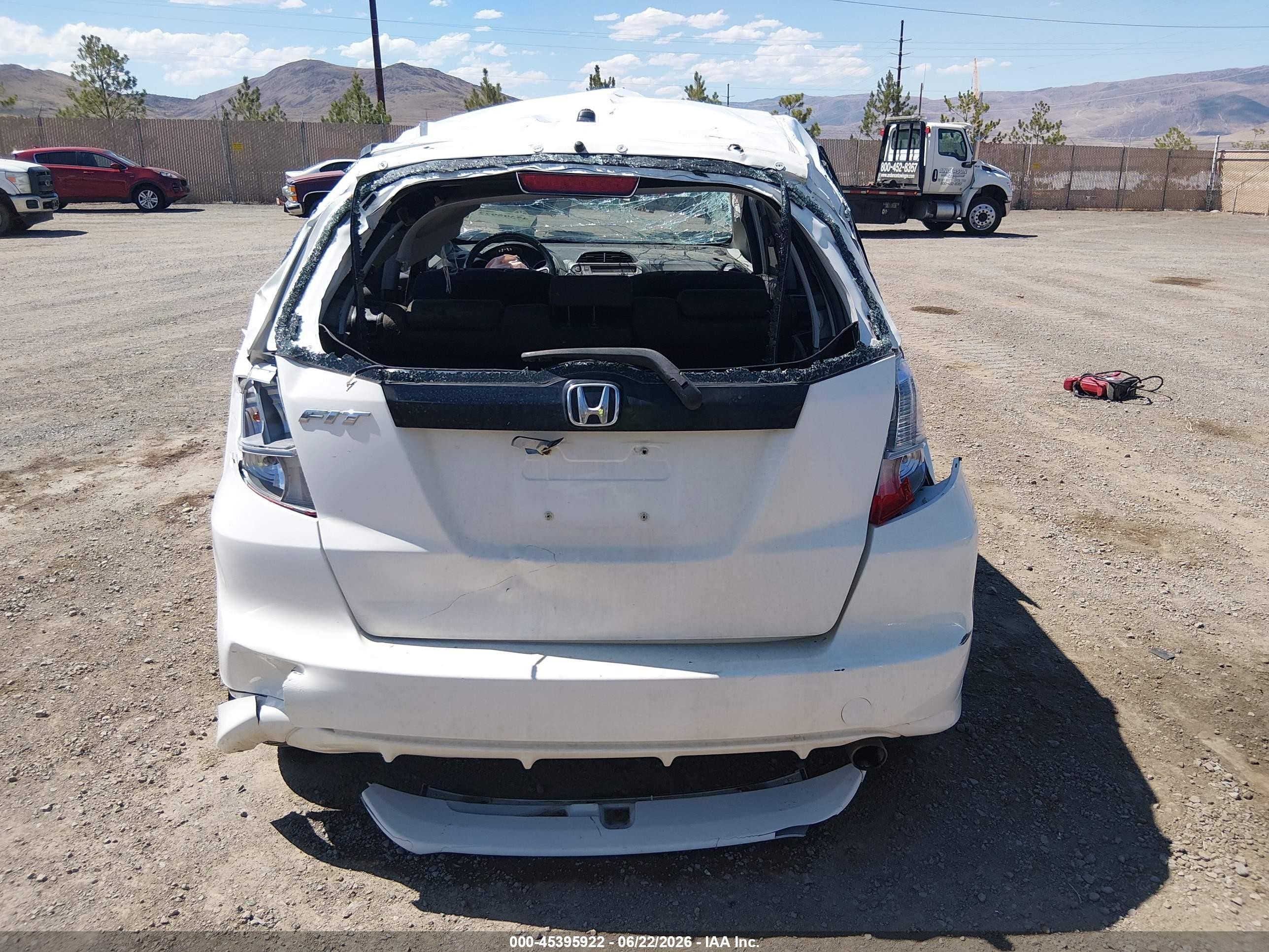 2010 Honda Fit Sport White vin: JHMGE8H42AS015030