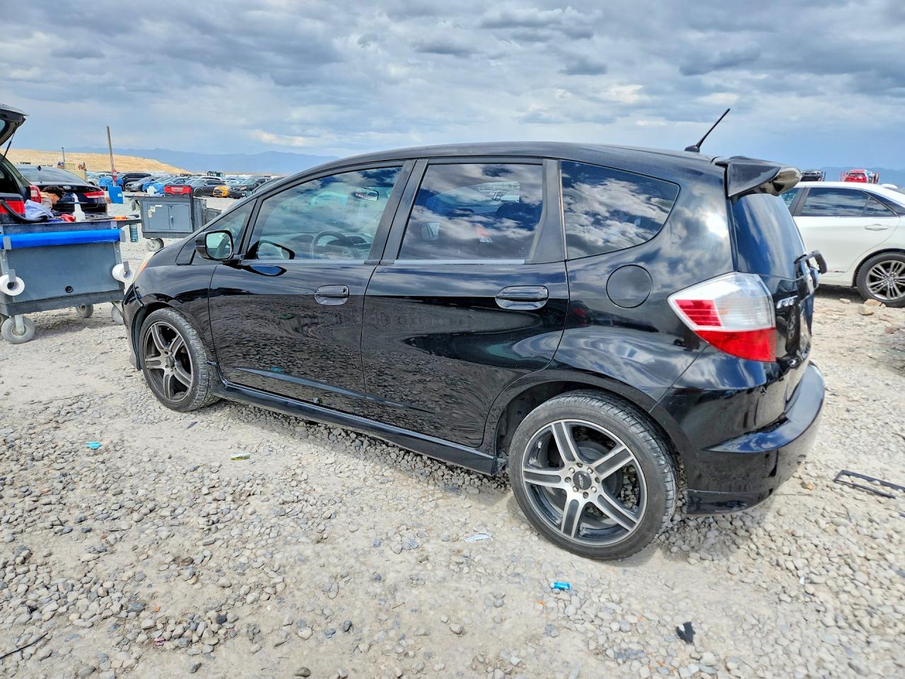 2010 Honda Fit Sport Gray vin: JHMGE8H43AC004290