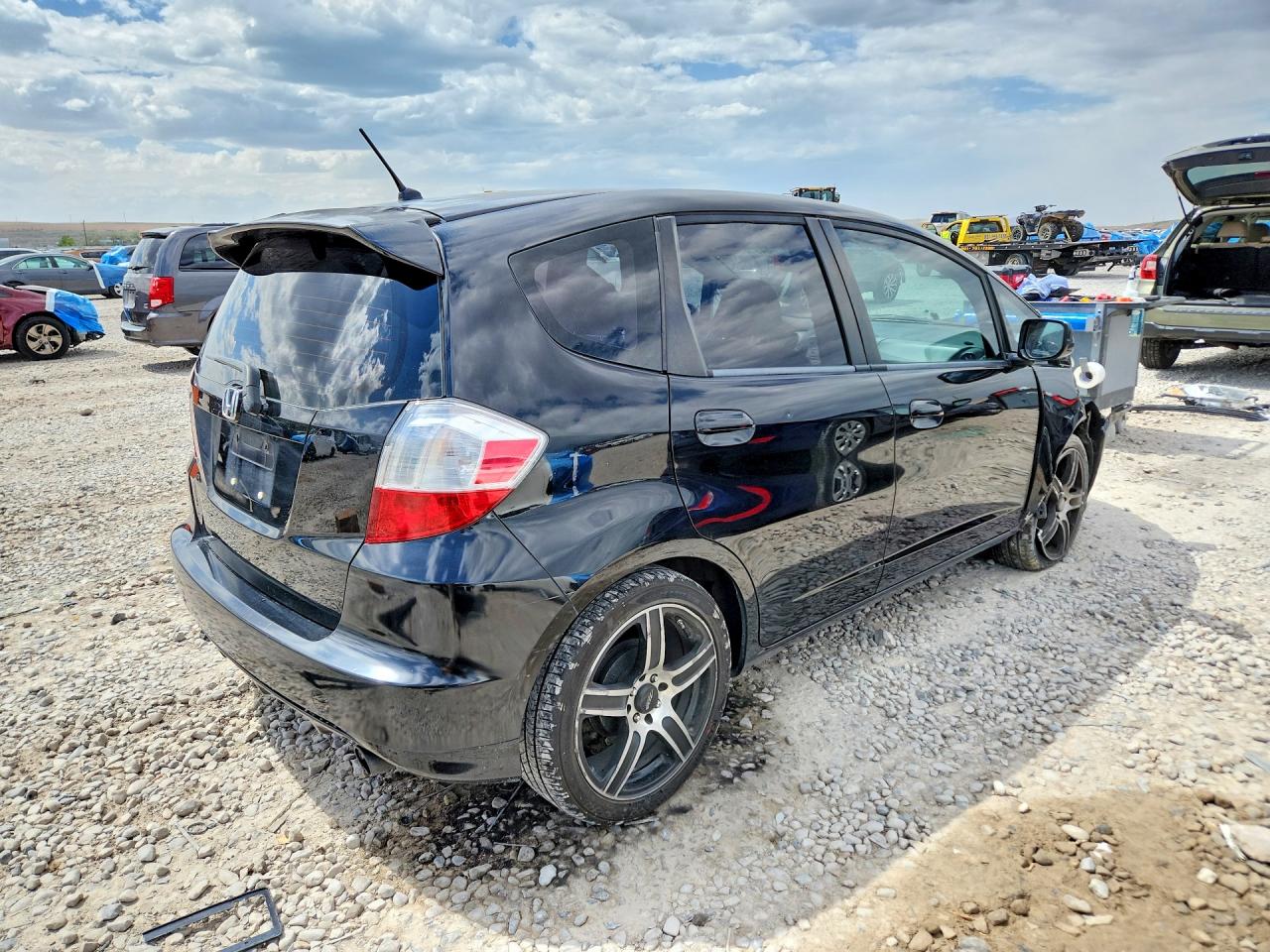 2010 Honda Fit Sport Gray vin: JHMGE8H43AC004290