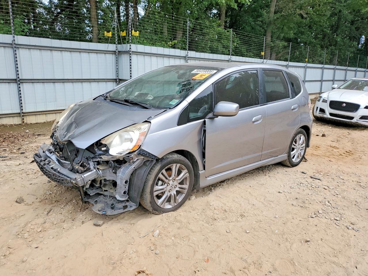 2010 Honda Fit Sport Silver vin: JHMGE8H43AC007142