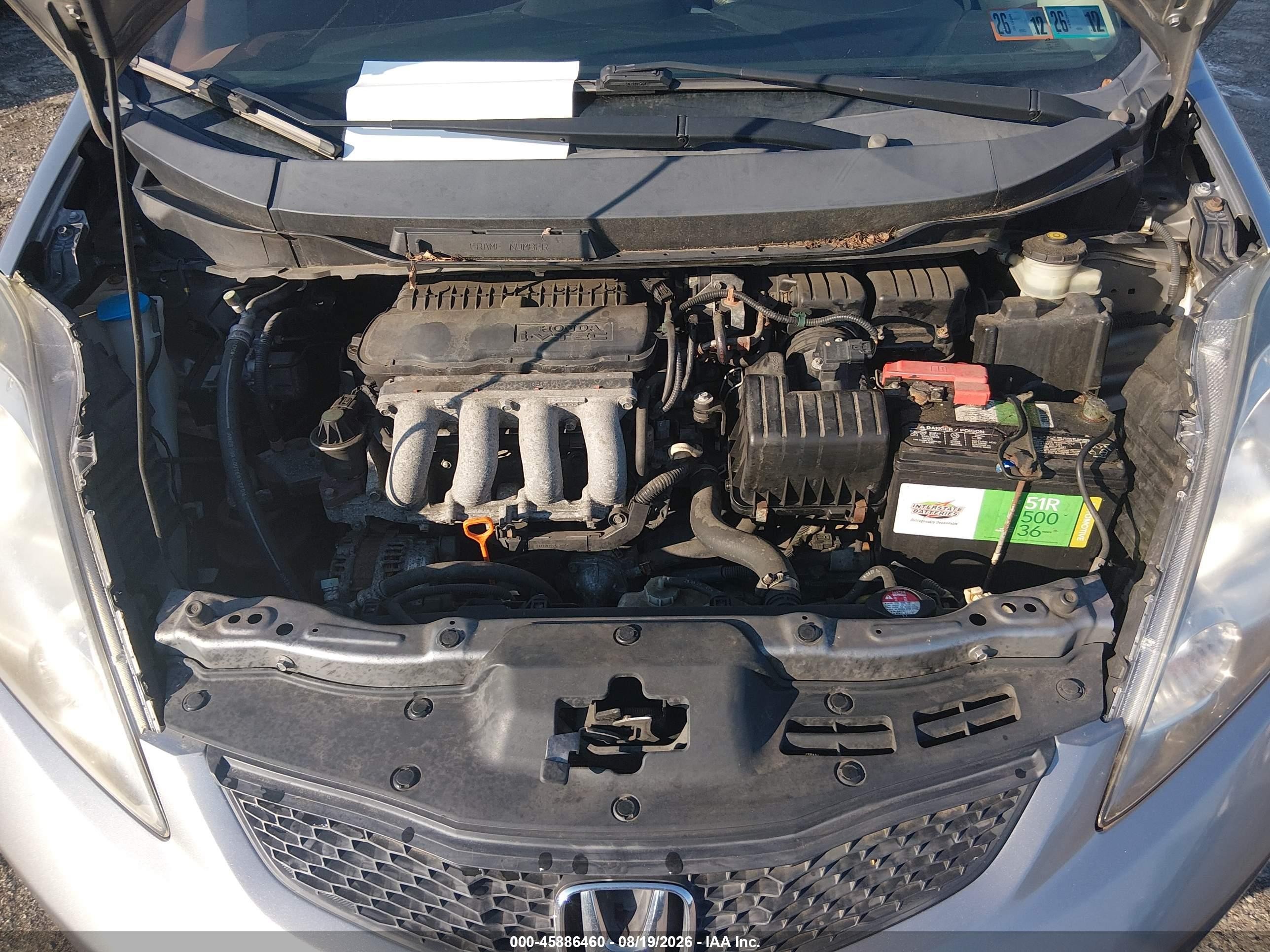 2010 Honda Fit Sport Silver vin: JHMGE8H43AC007304