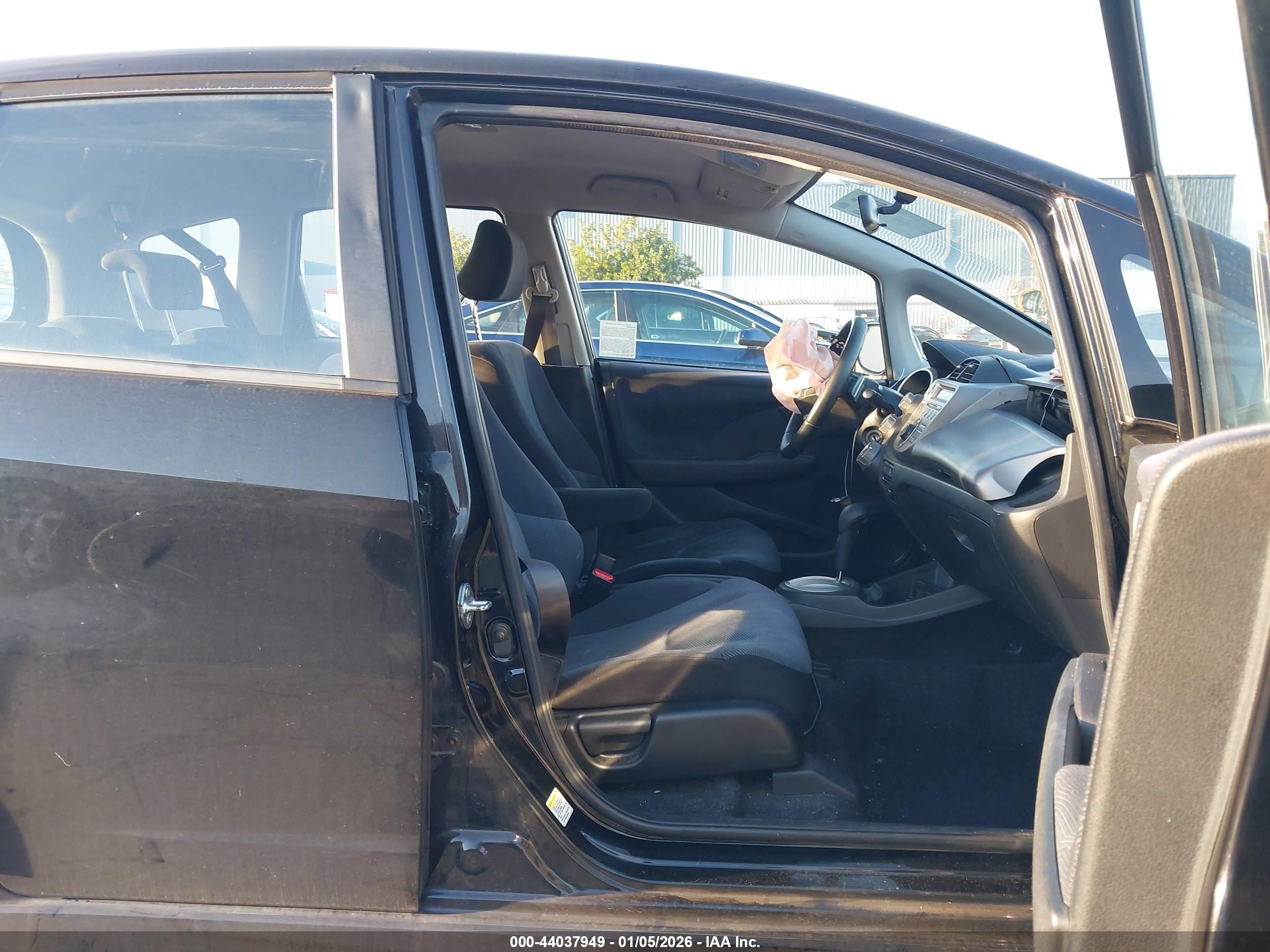 2010 Honda Fit Sport Black vin: JHMGE8H43AC007402
