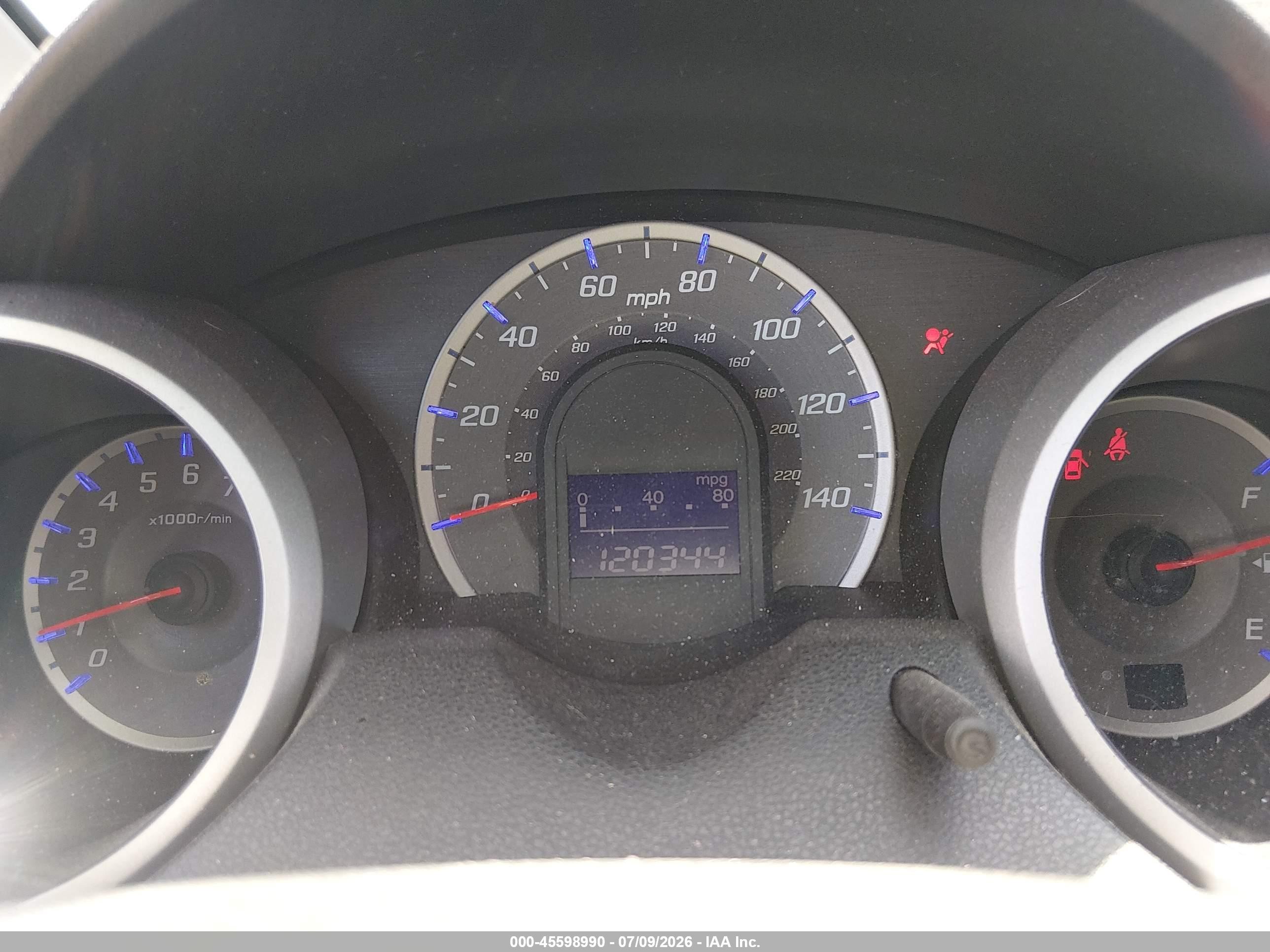 2010 Honda Fit Sport Dark Blue vin: JHMGE8H43AC009912
