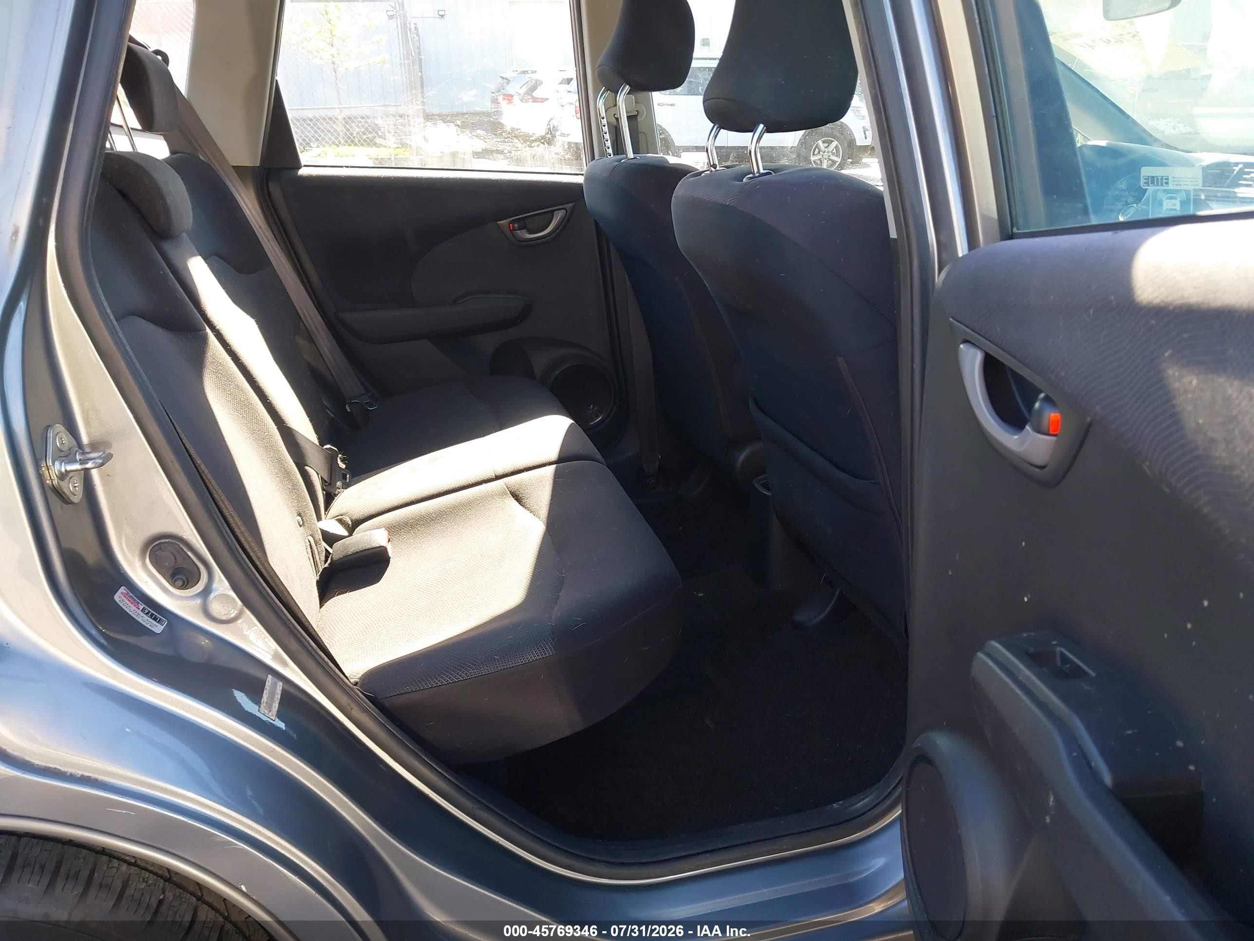 2010 Honda Fit Sport Gray vin: JHMGE8H43AC036494