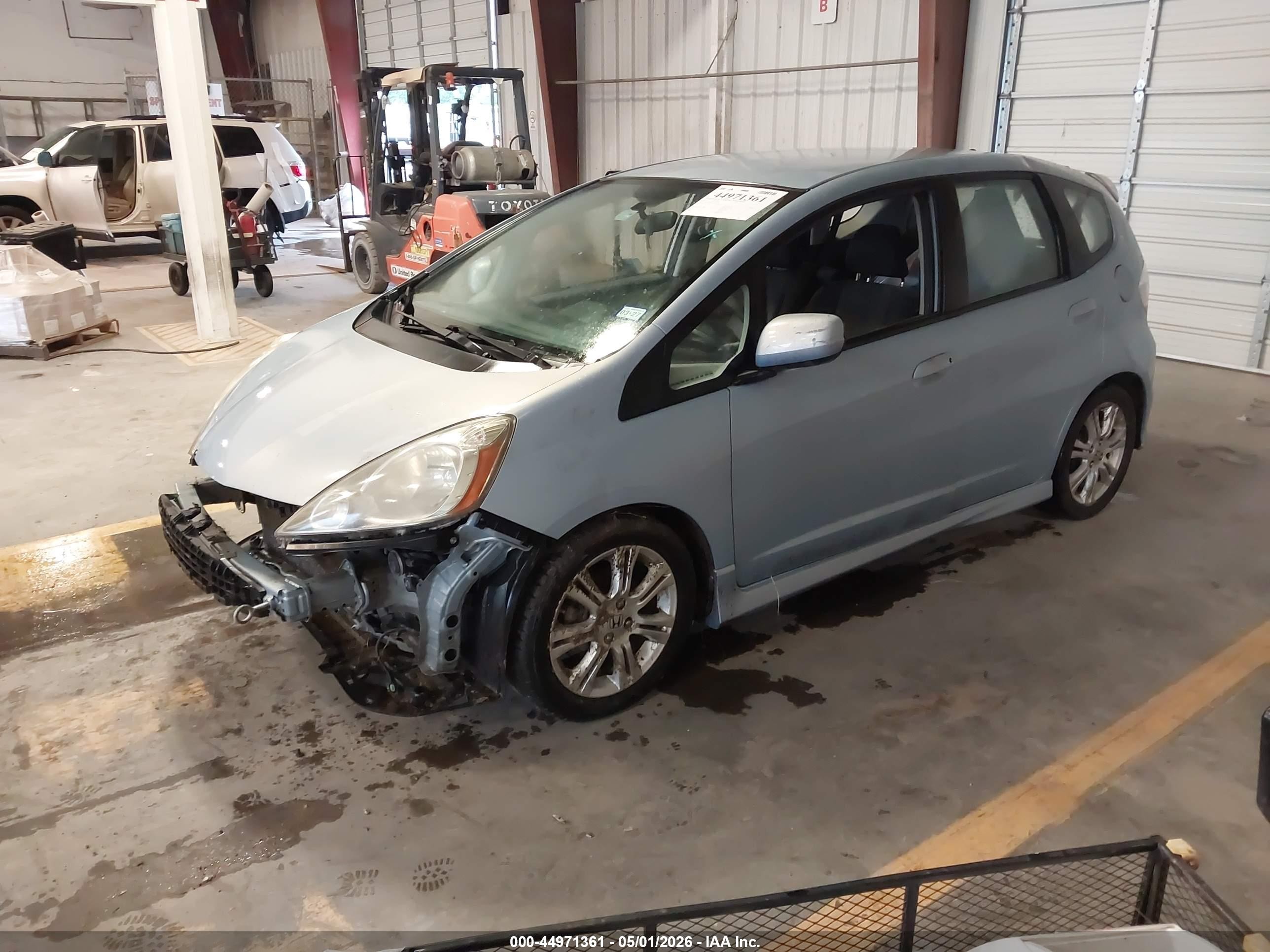 2010 Honda Fit Sport Black vin: JHMGE8H43AC036835