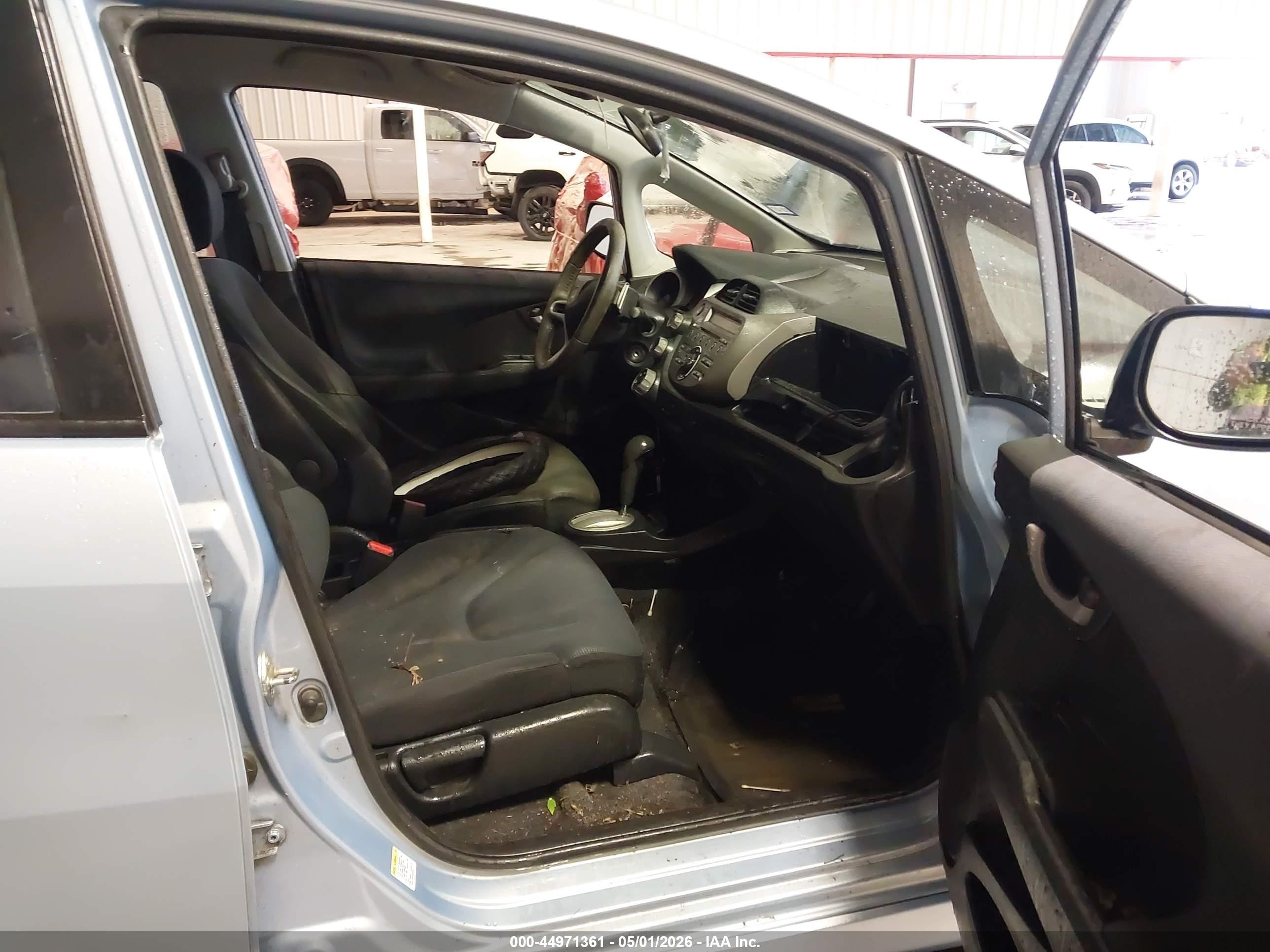 2010 Honda Fit Sport Black vin: JHMGE8H43AC036835