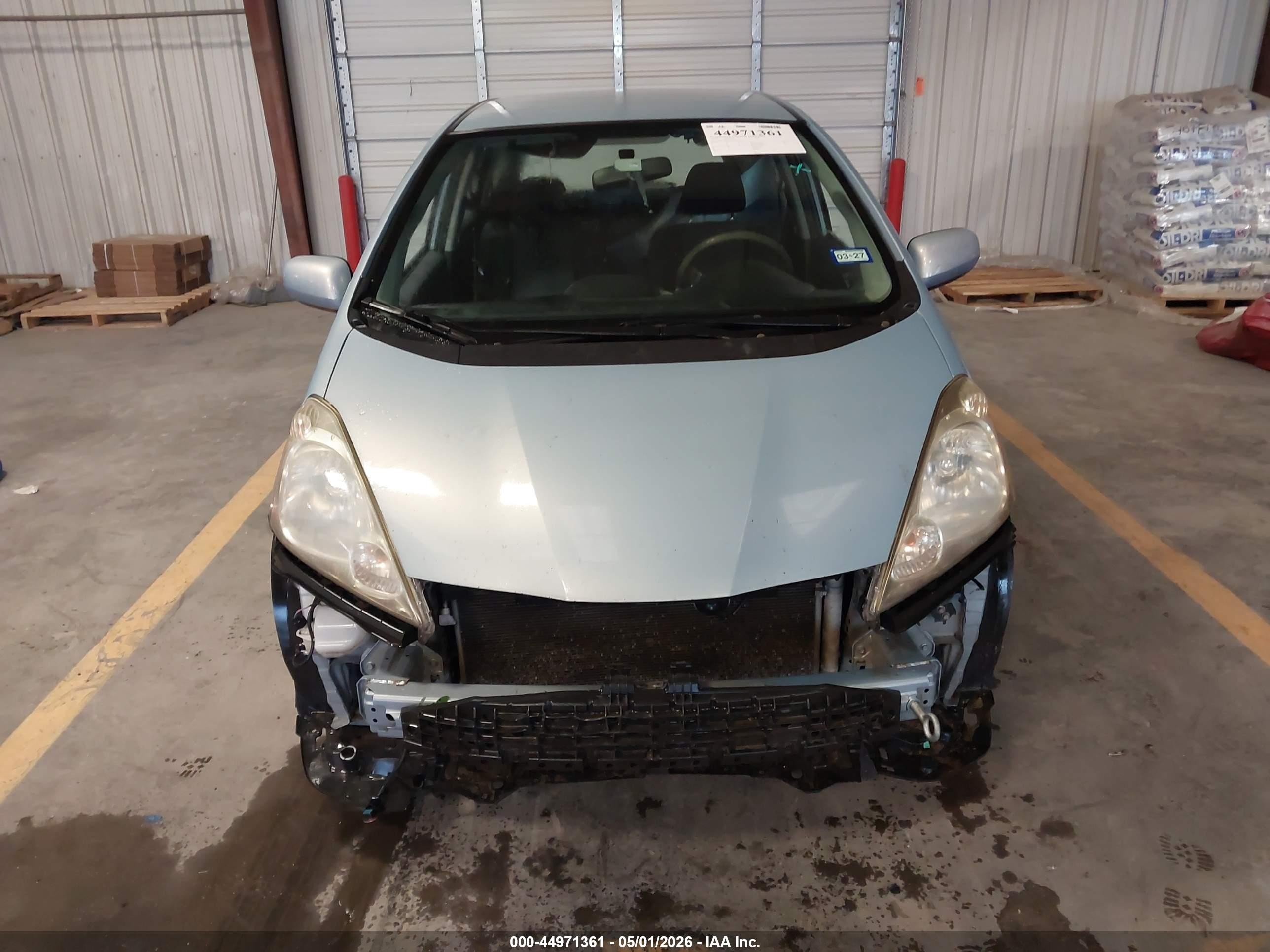2010 Honda Fit Sport Black vin: JHMGE8H43AC036835