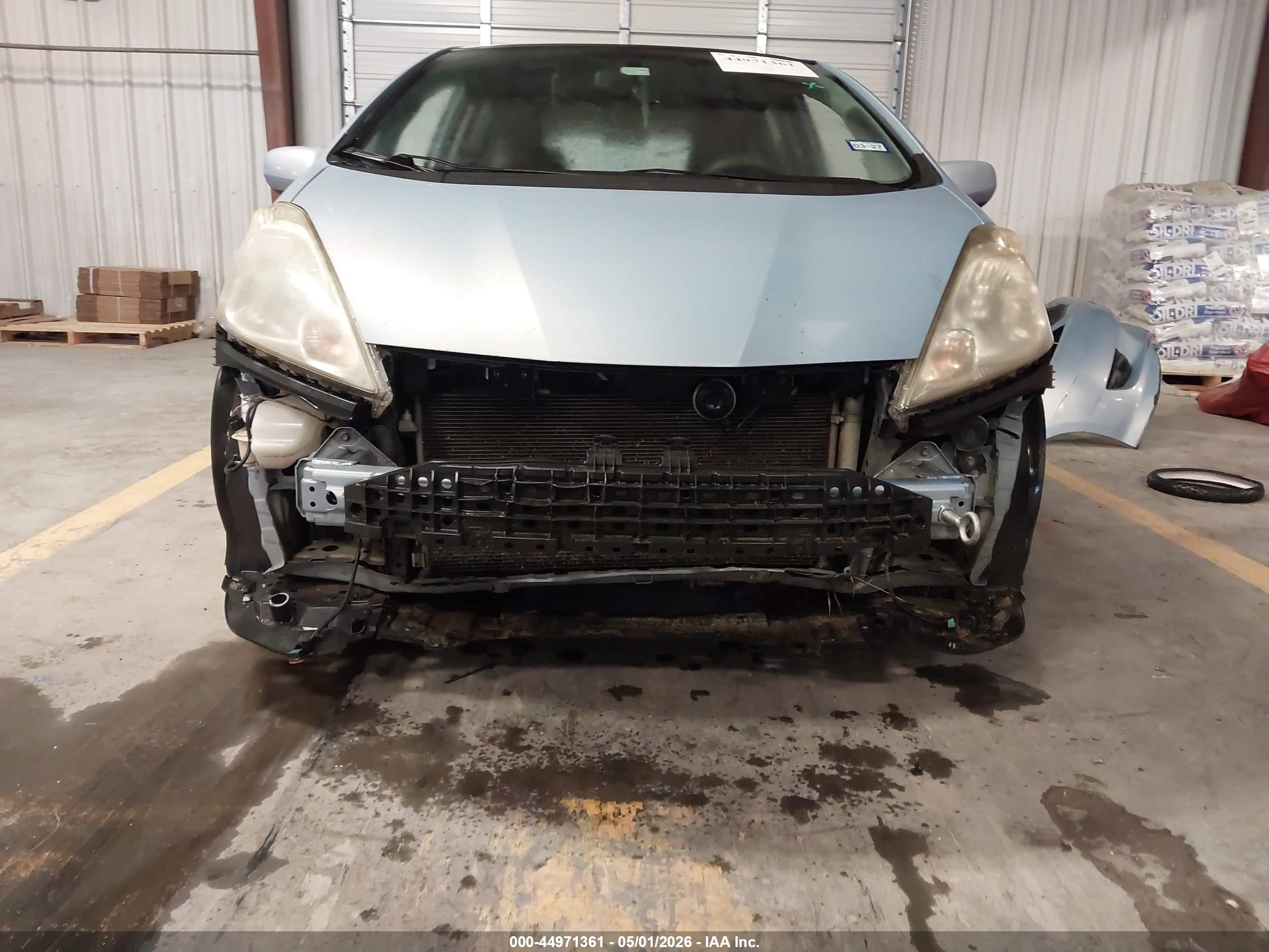 2010 Honda Fit Sport Black vin: JHMGE8H43AC036835