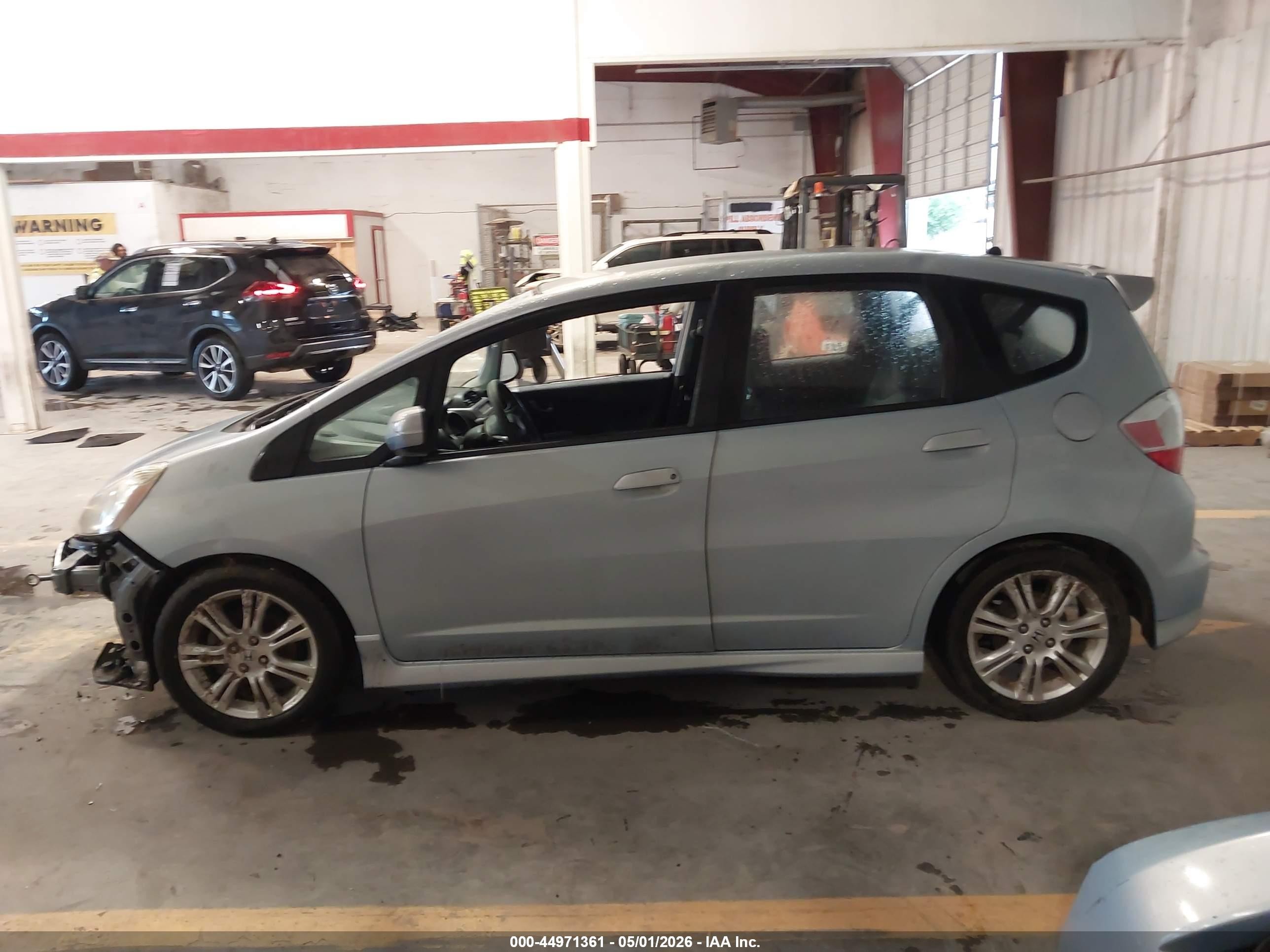 2010 Honda Fit Sport Black vin: JHMGE8H43AC036835
