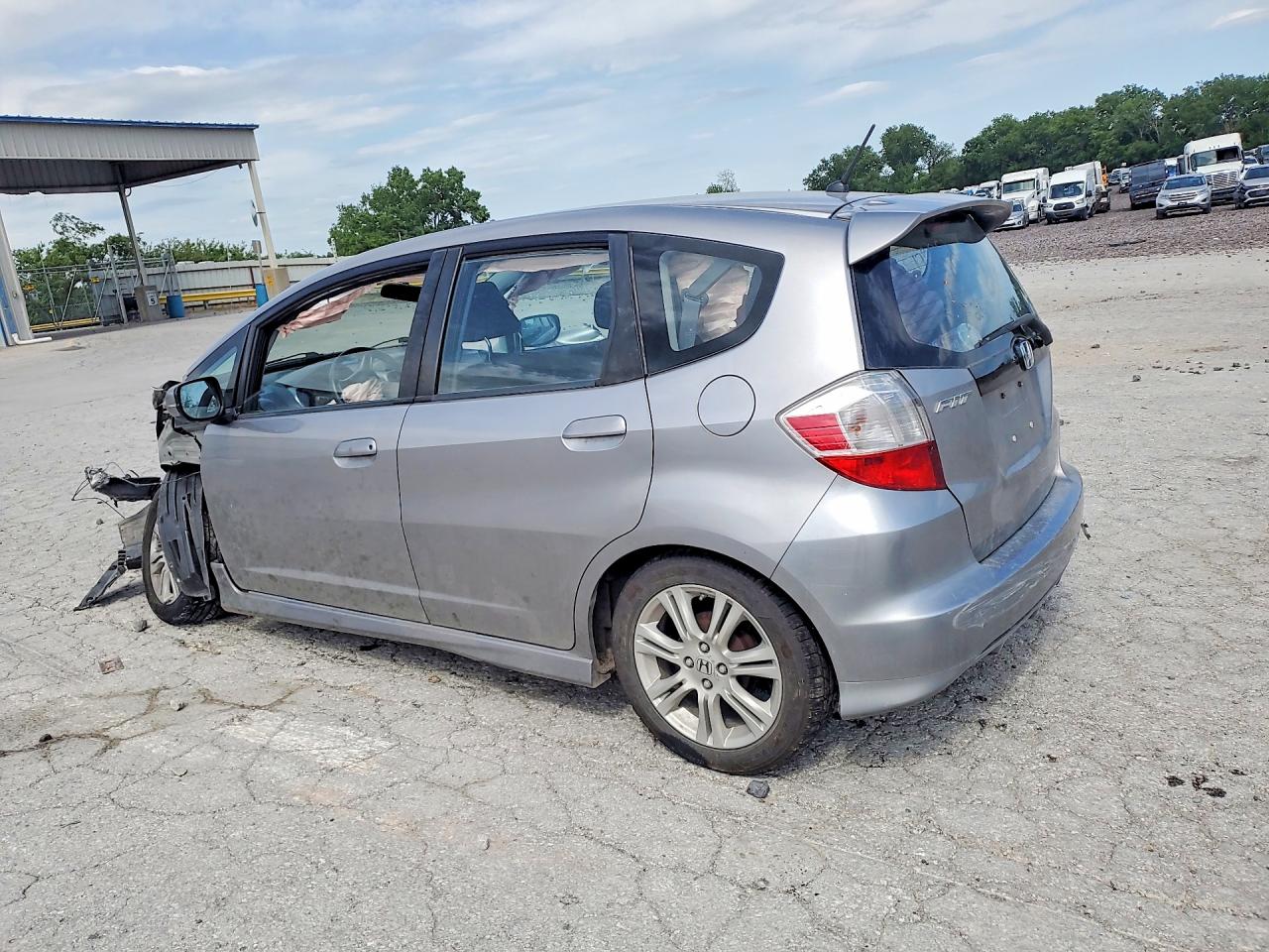 2010 Honda Fit Sport Серебряный vin: JHMGE8H43AS001976