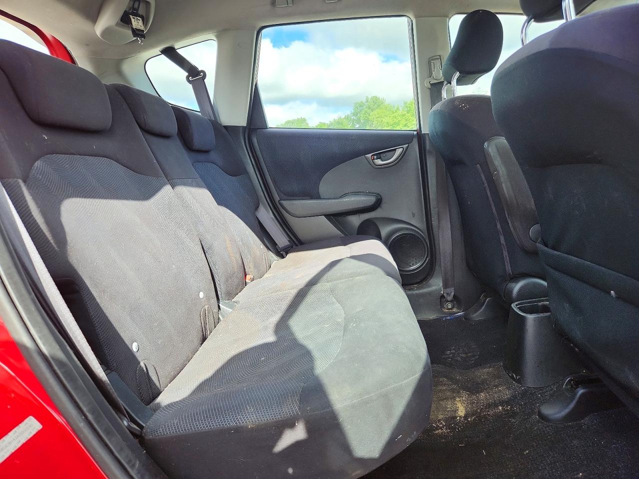 2010 Honda Fit Sport Red vin: JHMGE8H43AS002240