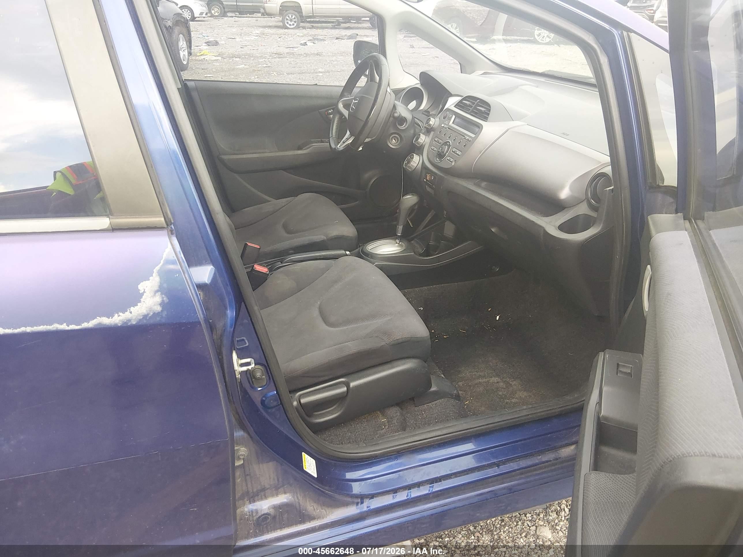 2010 Honda Fit Sport Синий vin: JHMGE8H43AS011245